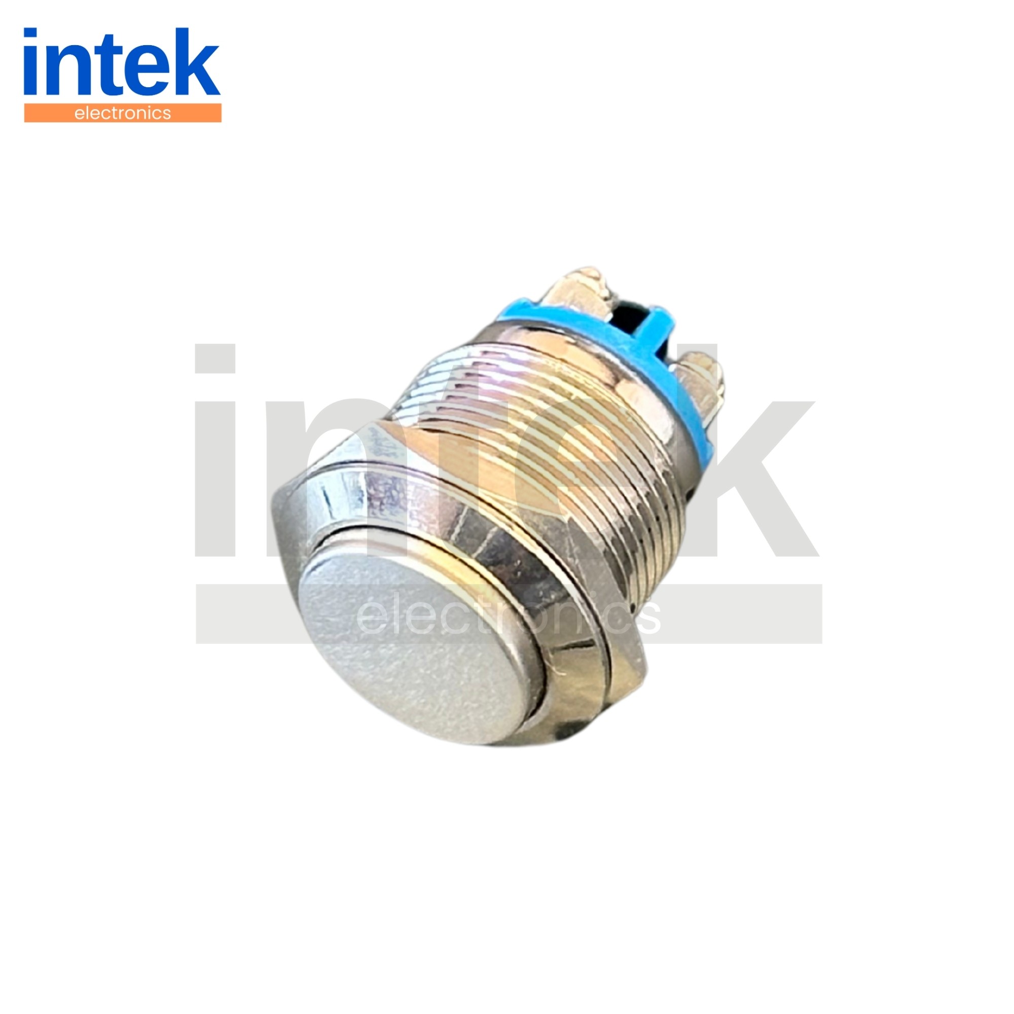 Metal Gövdeli Push Buton Anahtar (Işıksız, Yaylı Tip) 19mm