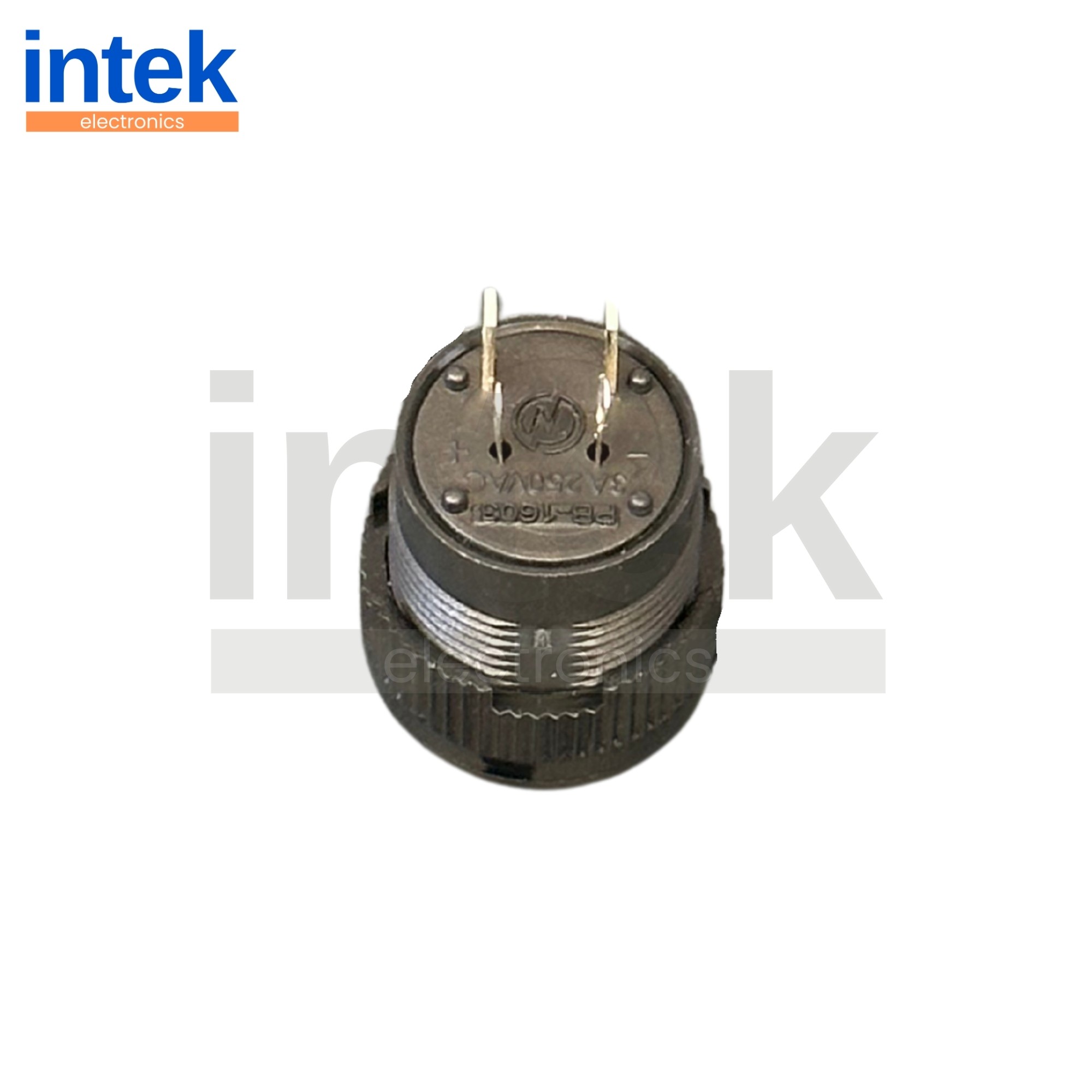 IN180C PLASTİK BUTON LEDLİ KALICI 16MM