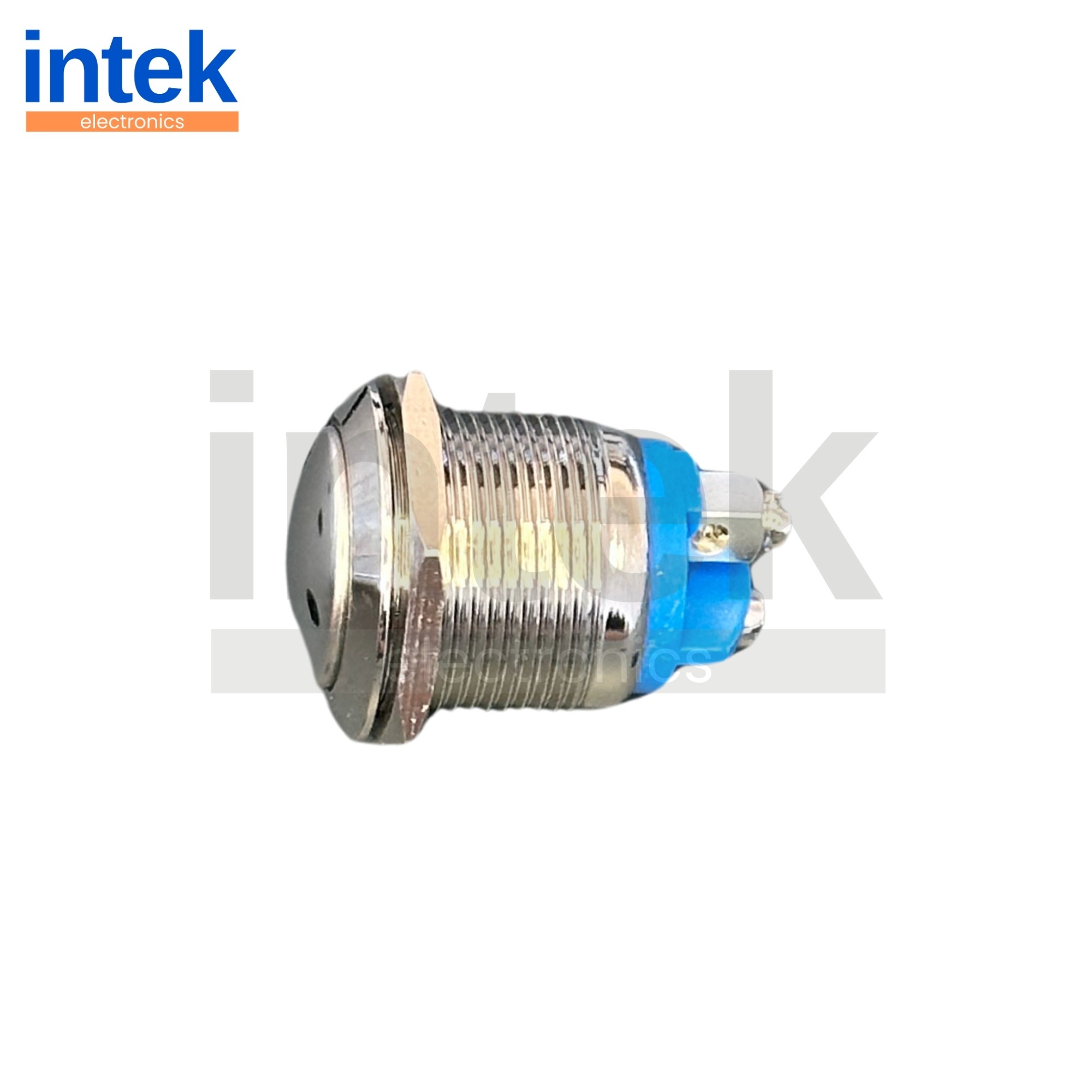 Metal Gövdeli Push Buton Anahtar (Işıksız, Yaylı Tip) 19mm