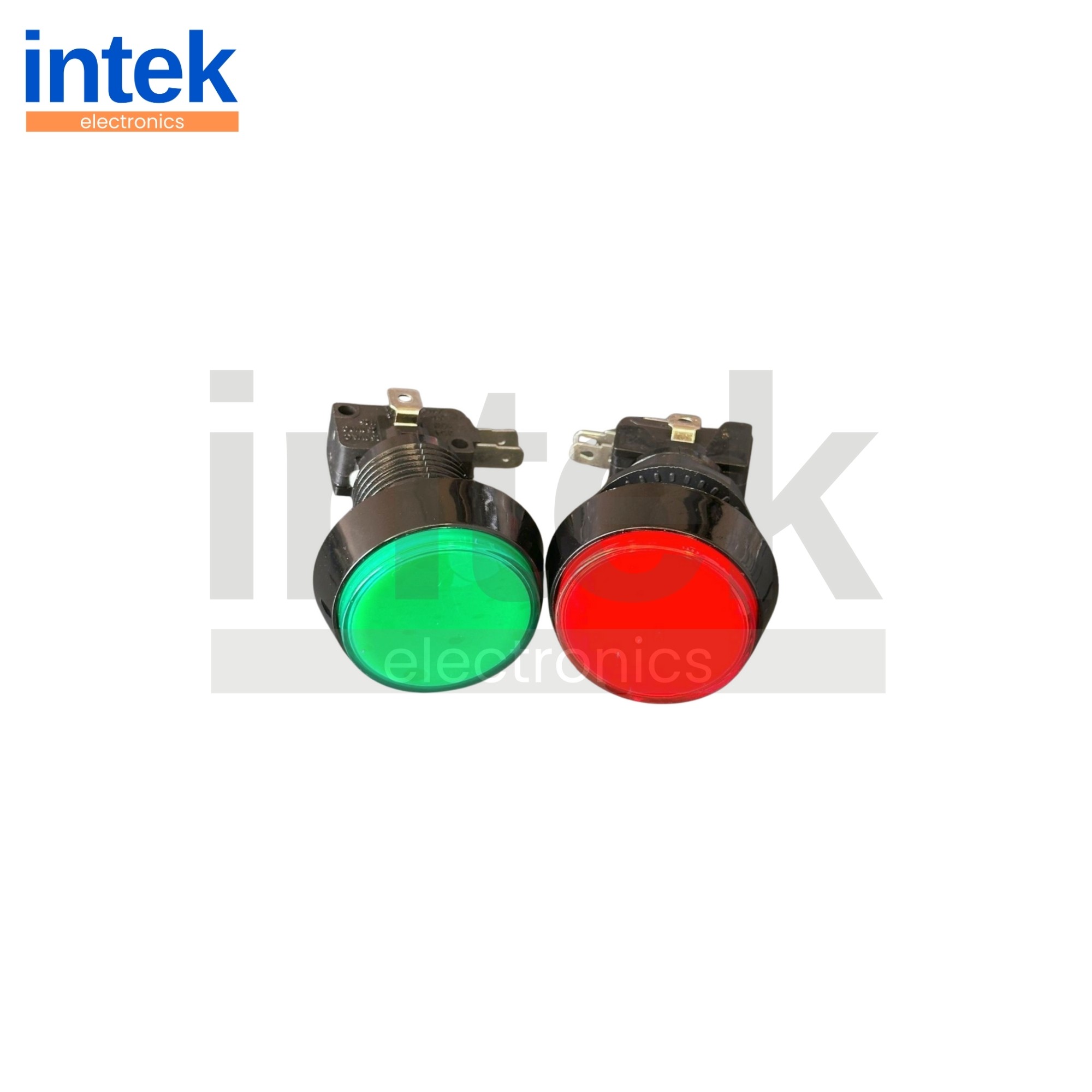 IN180J Atari Butonu 12V Led'li 24mm