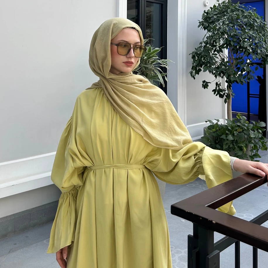 Sarı Belinda Elbise