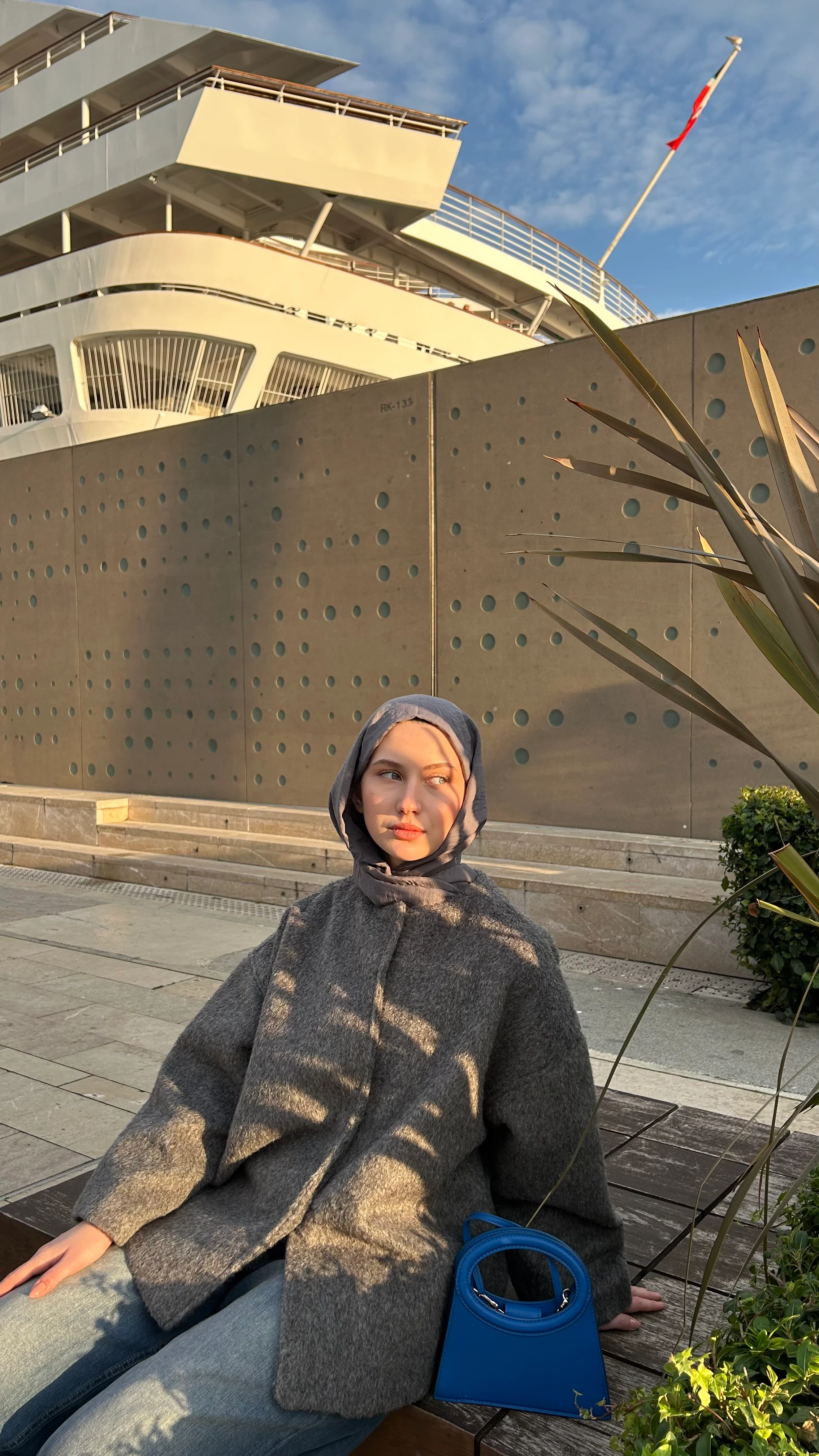 Antrasit Astarlı Ceket