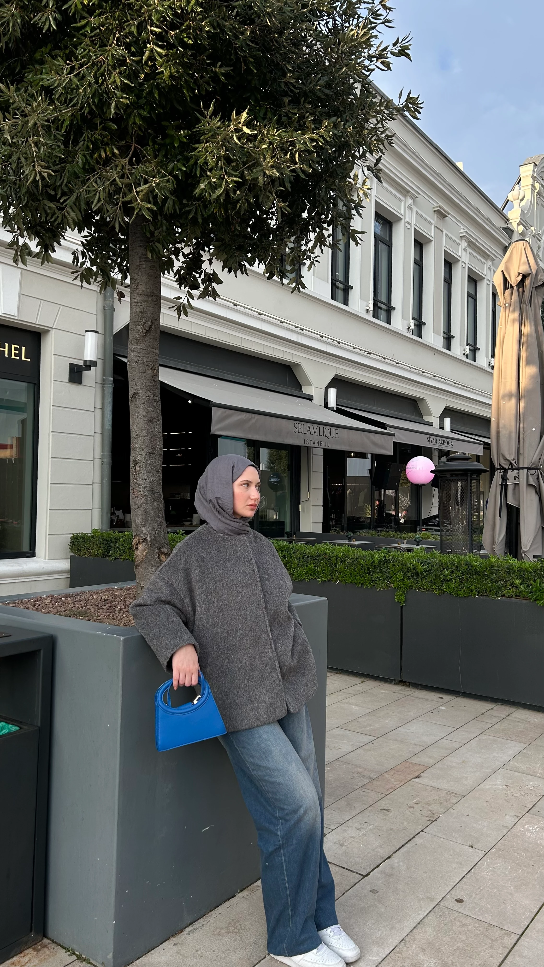 Antrasit Astarlı Ceket