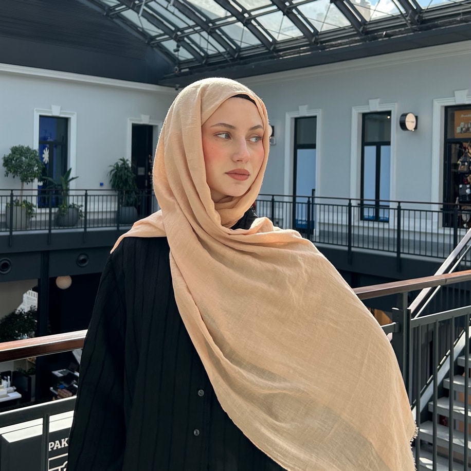 Dubai Pamuk Şal- Kum Beji