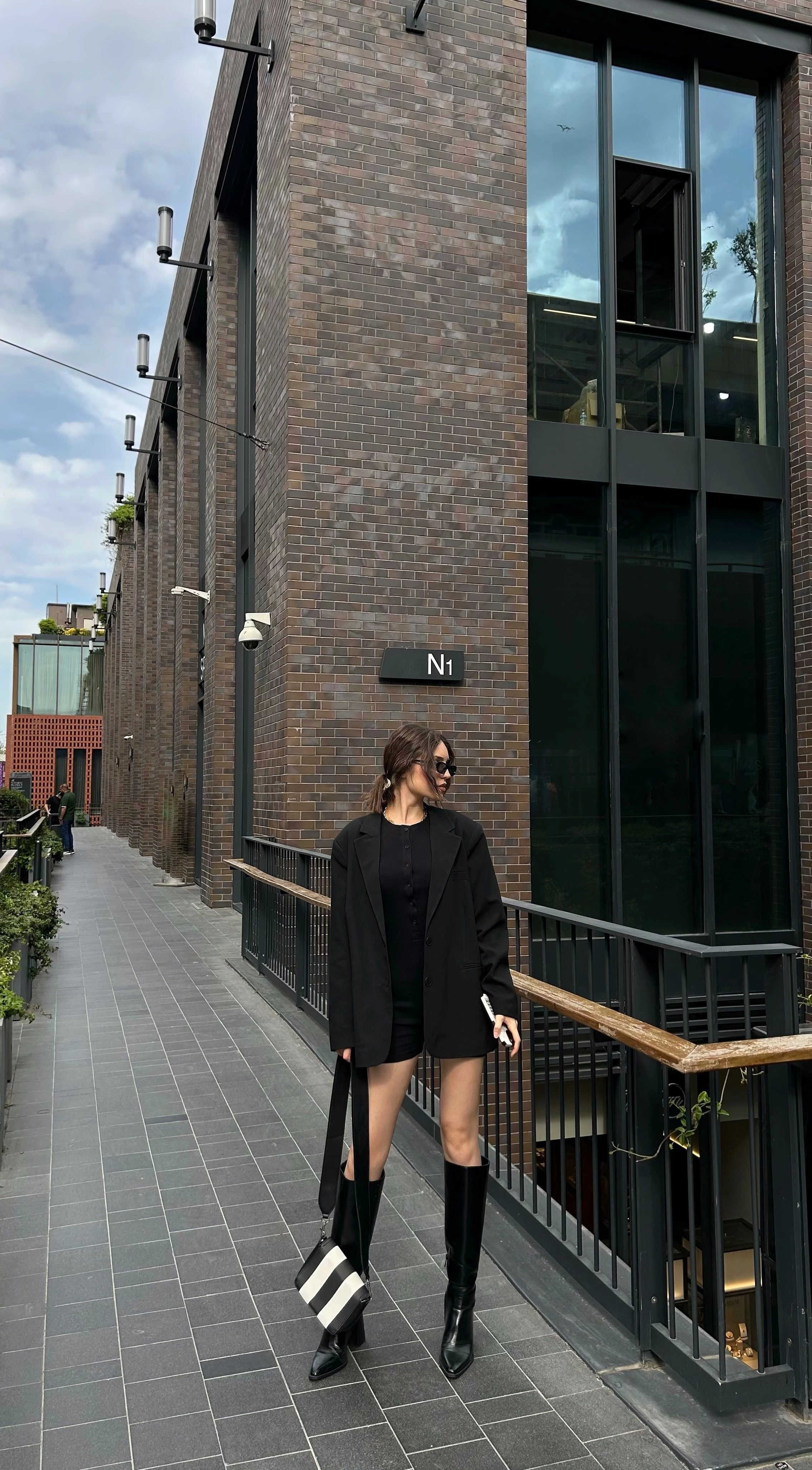 Oversize Blazer Ceket - Siyah