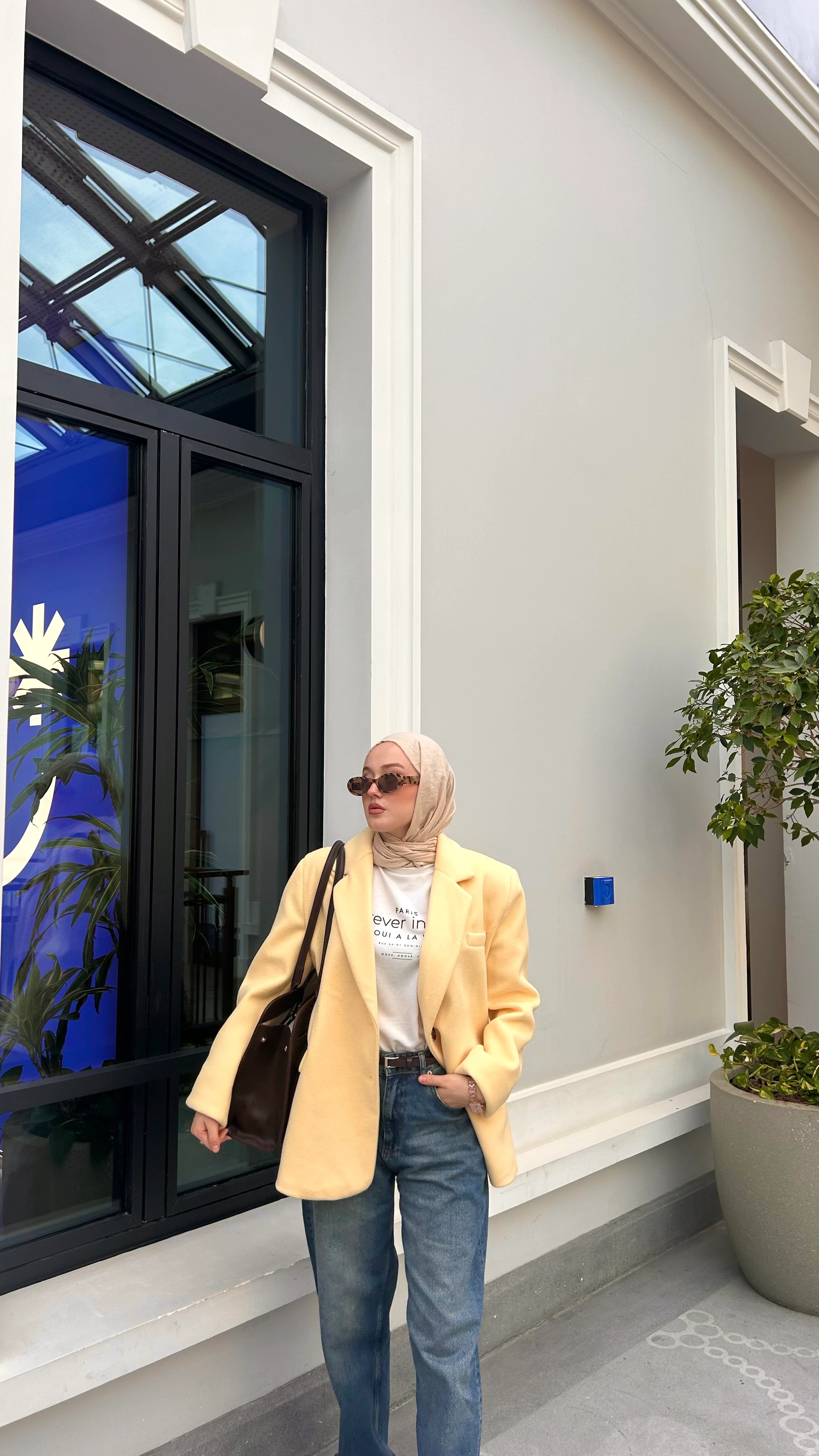 Howell Blazer Ceket Sarı