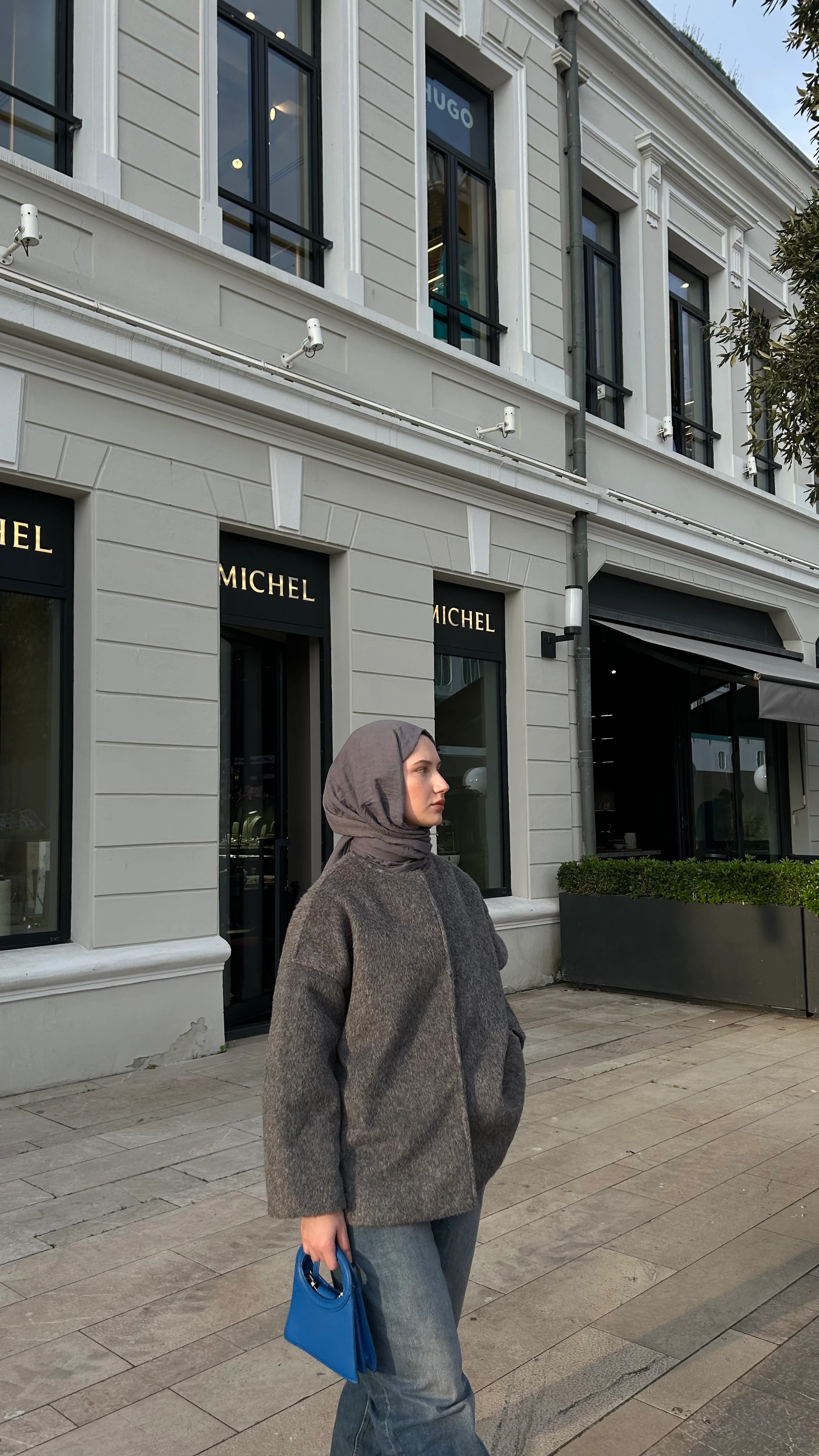 Antrasit Astarlı Ceket