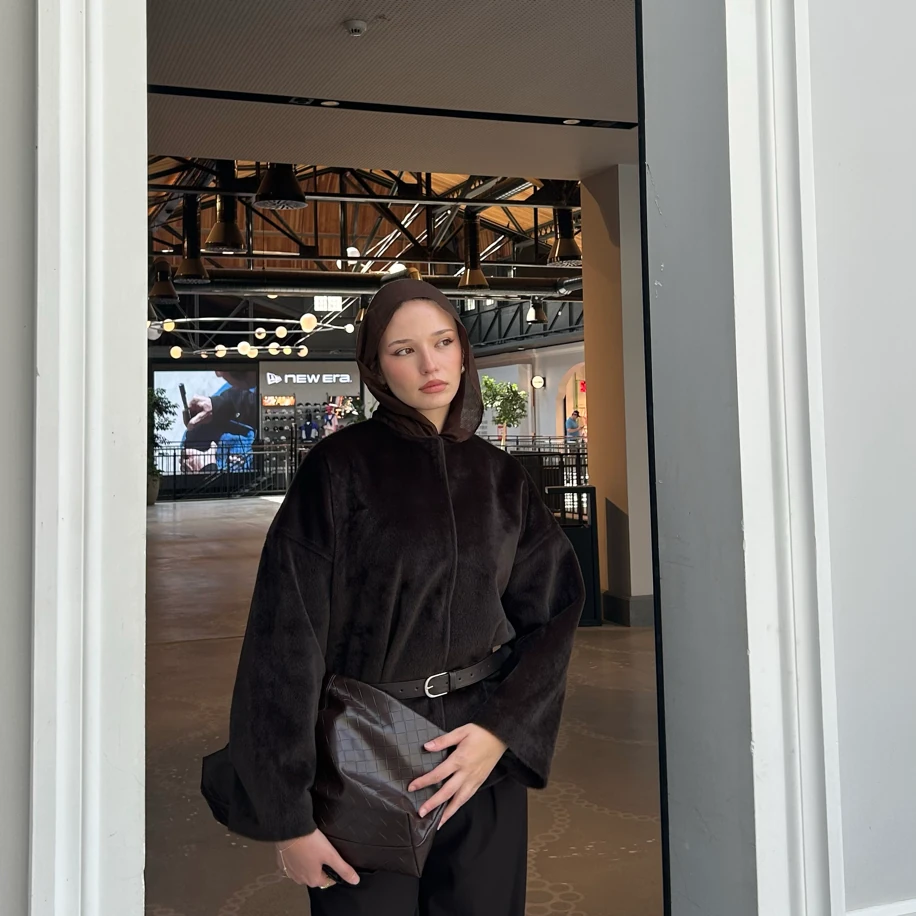 Kahverengi Astarlı Ceket