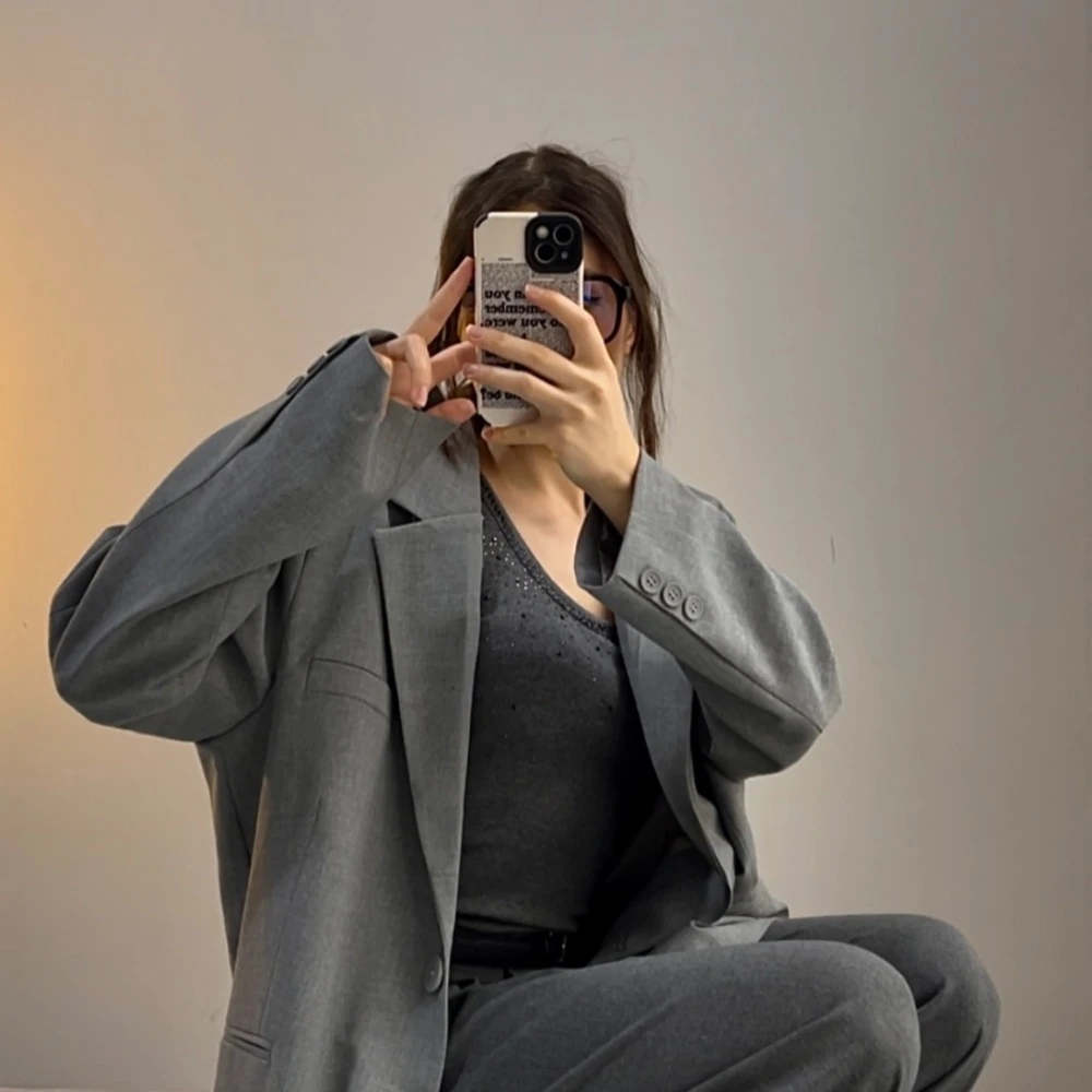 Dağınık Taşlı Atlet - Antrasit