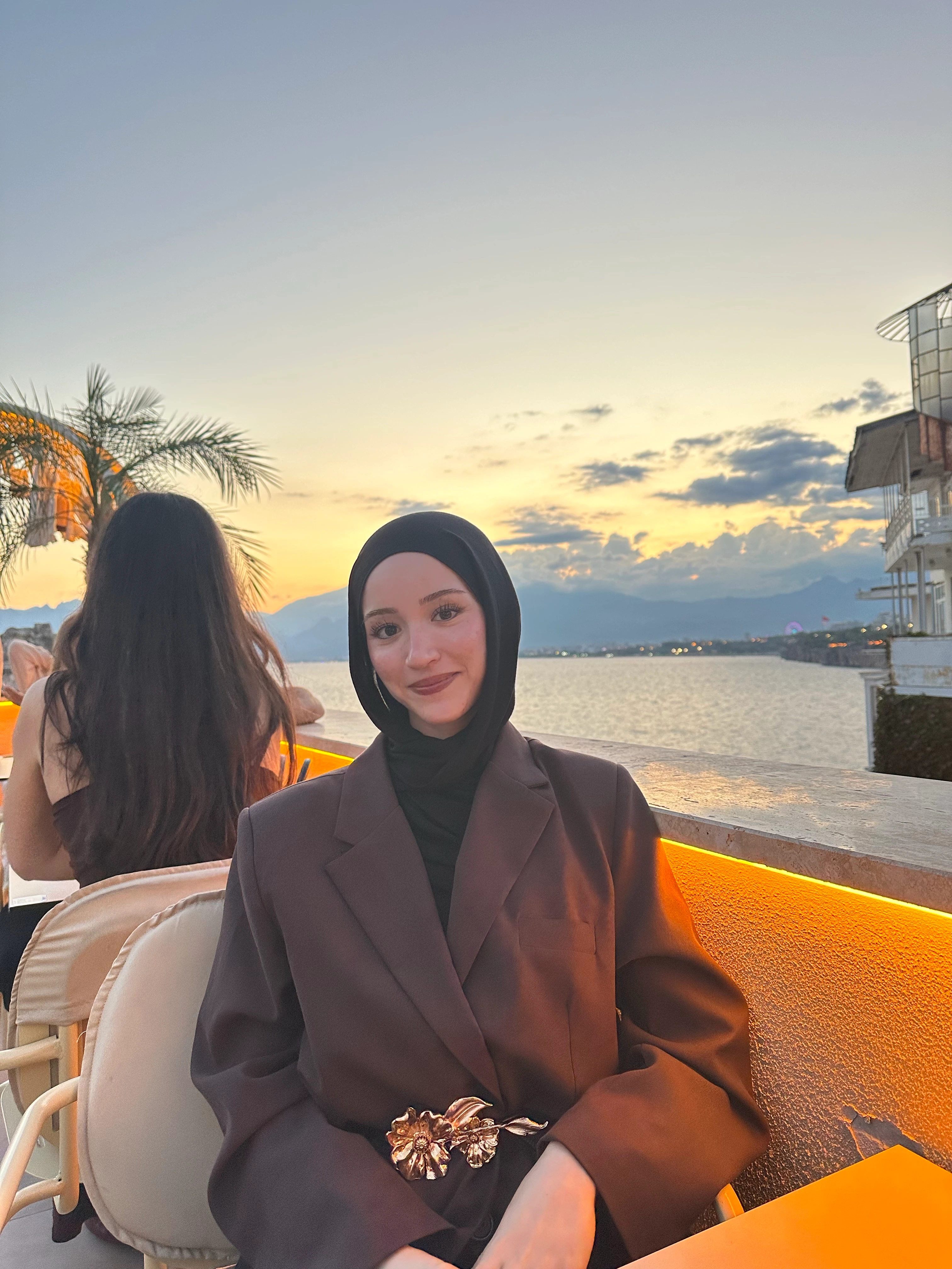 Oversize Blazer Ceket - Kahverengi