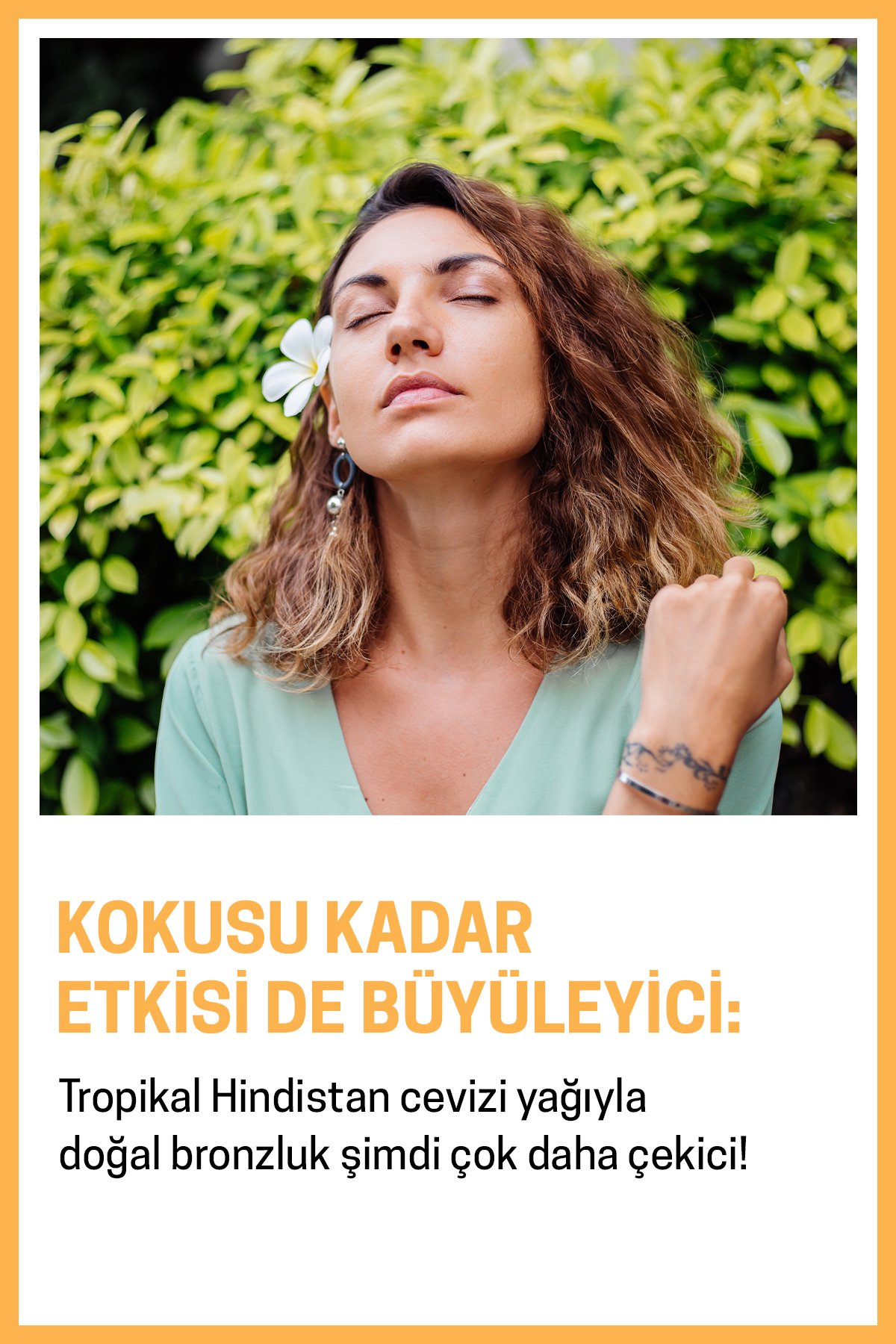 %100 Doğal ve organik içerikli Vegan Tanning Oil - Bronzlaştırıcı yağ 100 ml