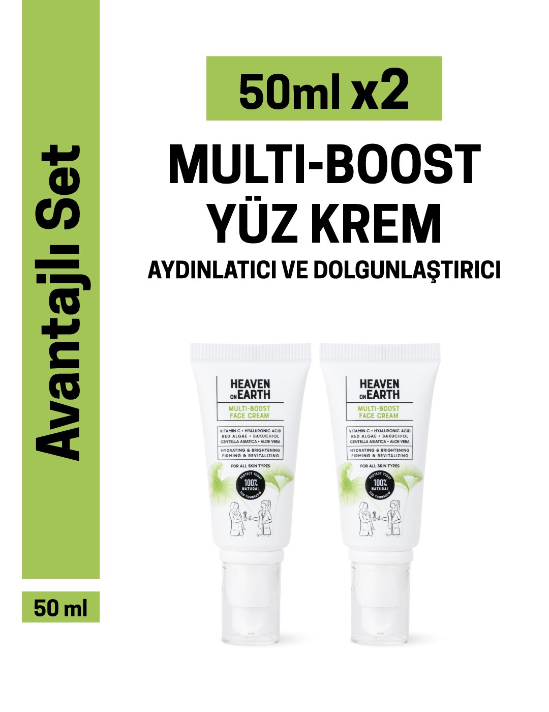 2'li Yüz Kremi