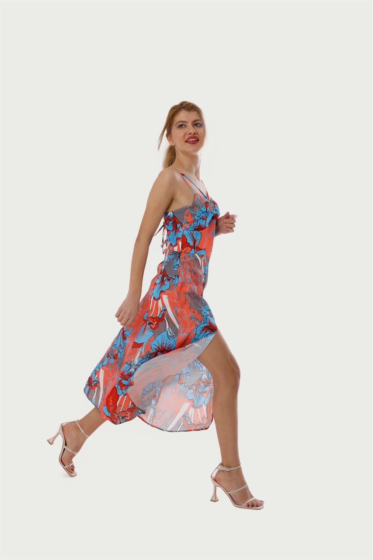 SOMMAR SOL ORANGE FLORAL