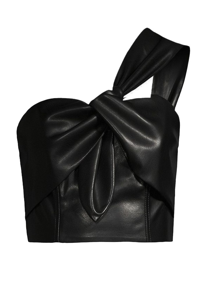 VIGGA LEATHER BUSTIER