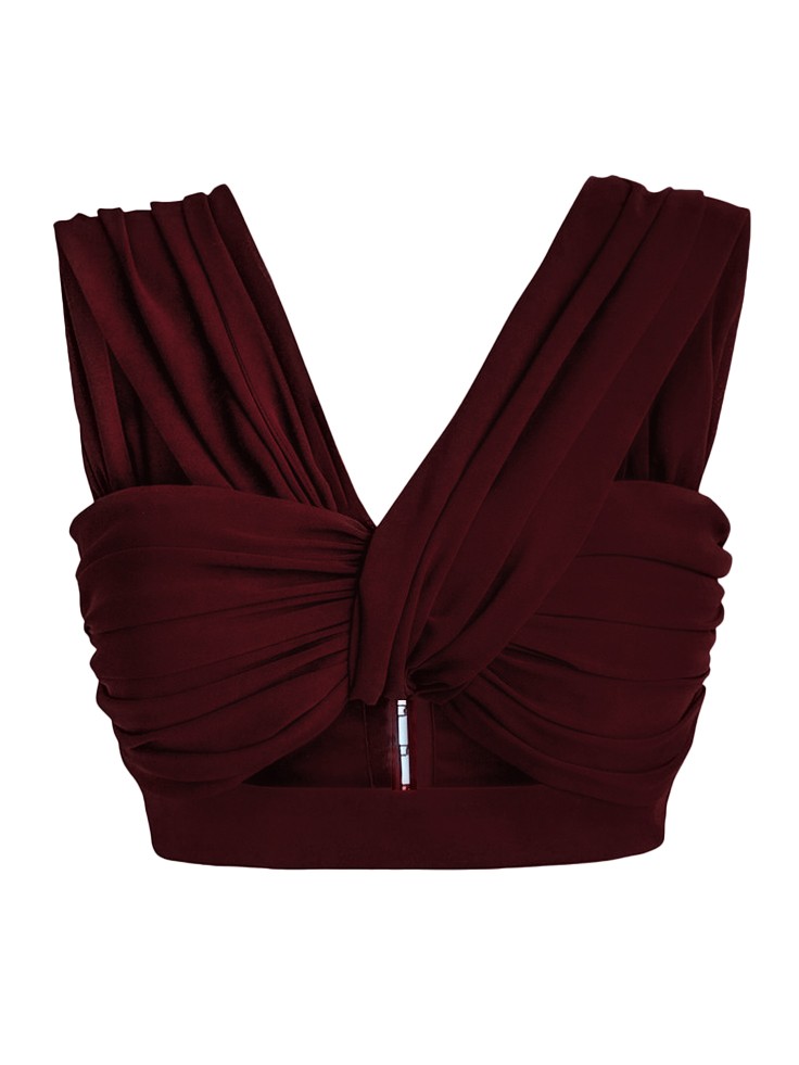 VÅGOR BURGUNDY BLOUSE