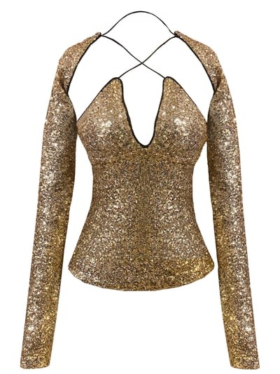 FEST GOLD BLOUSE