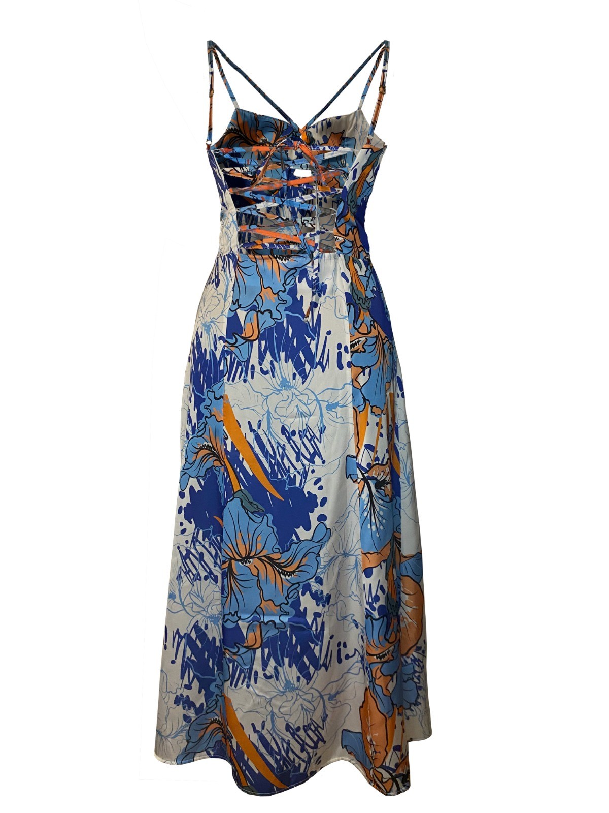 SOMMAR SOL BLUE FLORAL DRESS