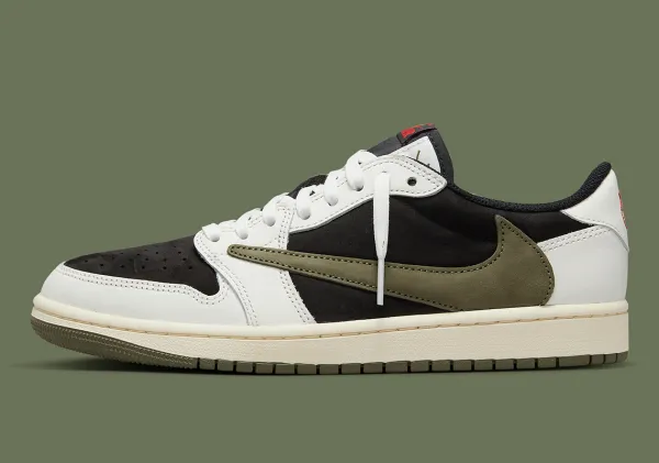 Air Jordan 1 Low Travis Scott Olive
