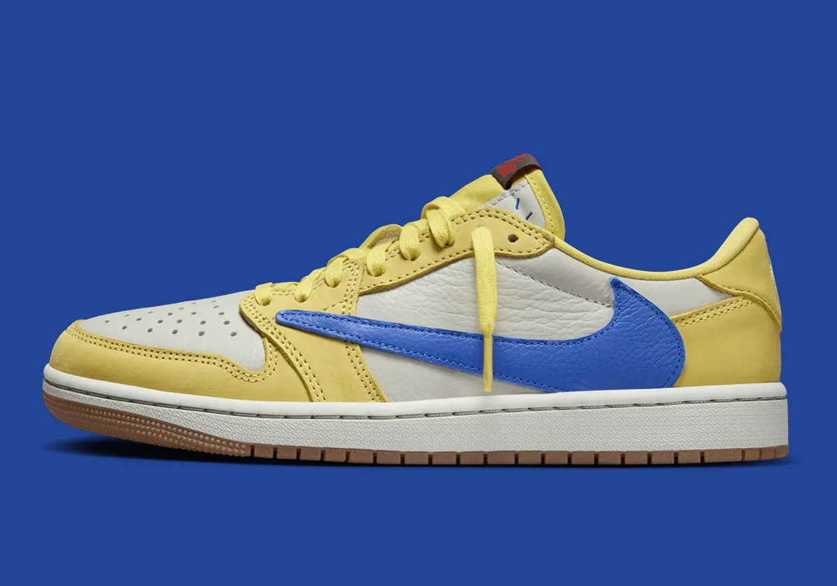 Jordan 1 Low Travisscott Canary