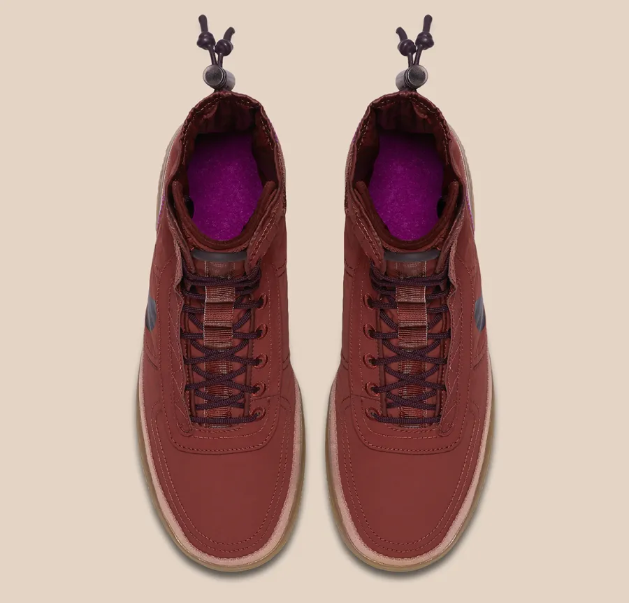 Air Force 1 Shell Maroon Uppers