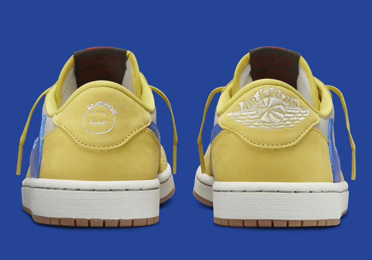 Jordan 1 Low Travisscott Canary