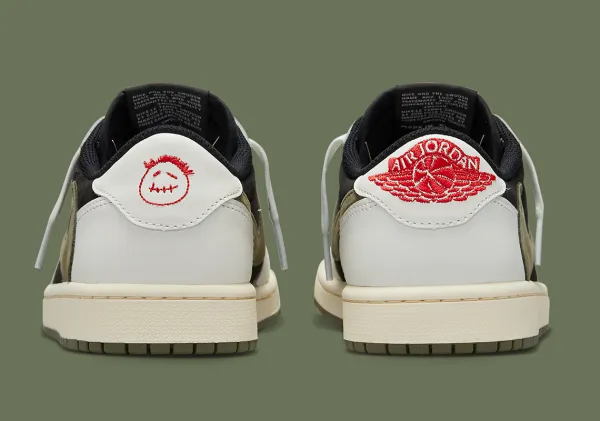 Air Jordan 1 Low Travis Scott Olive