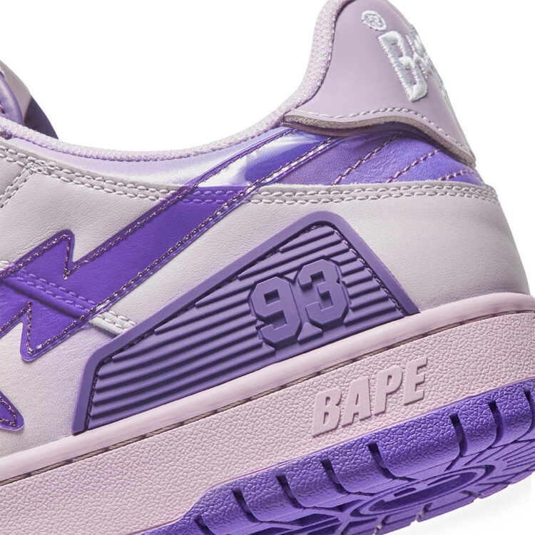 A Bathing Ape Bape Sk8 Sta Low Purple