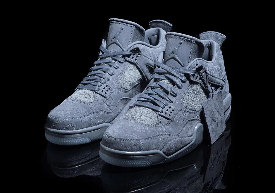 Jordan 4 kaws Grey