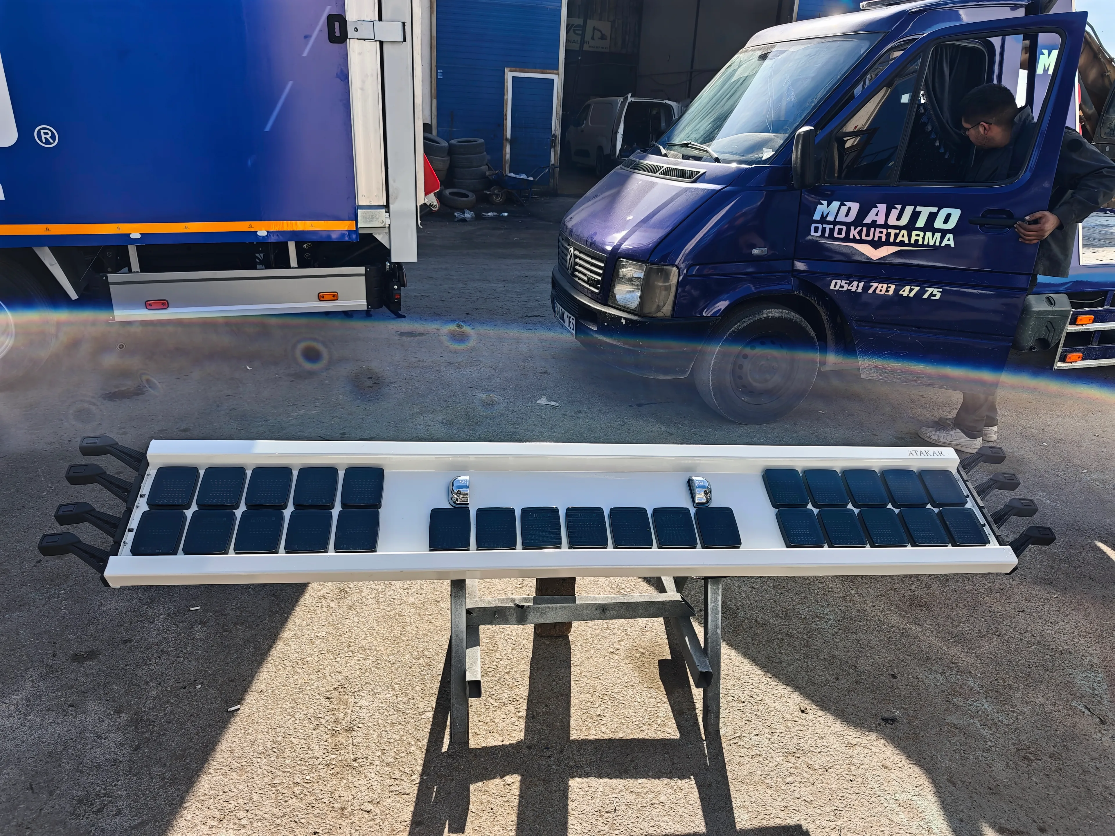 Hollanda Stili Tampon Beyaz Renk (Tüm Aydınlatma Ürünleri Dahil ''Stop Lambaları Notto Markalıdır'')