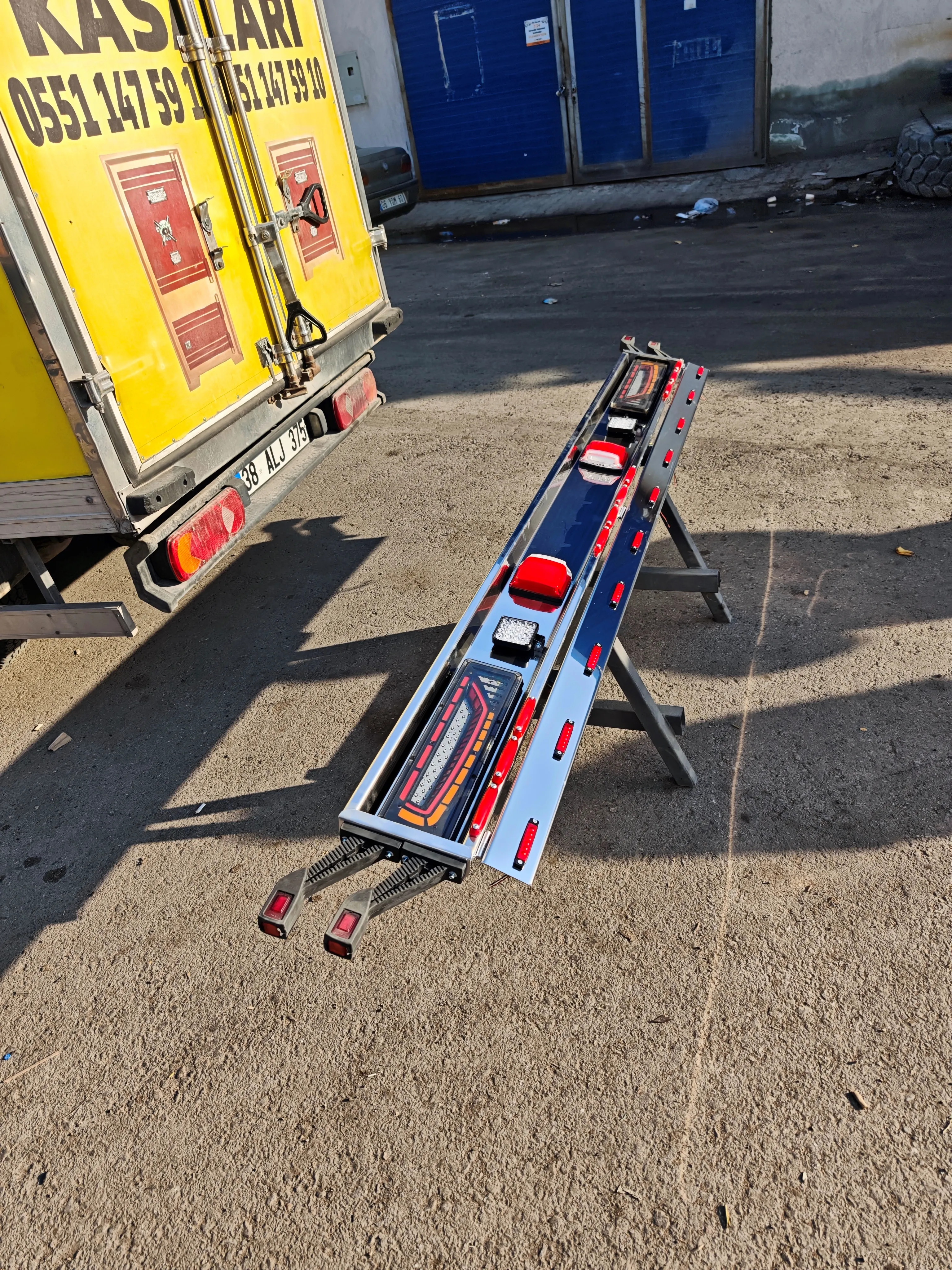 KAMYON KAMYONET DORSE TREYLER KROM TAMPON (TÜM AYDINLATMA ÜRÜNLERİ DAHİL DOLU SET, TIR VE AĞIR VASITALARA UYUMLU)