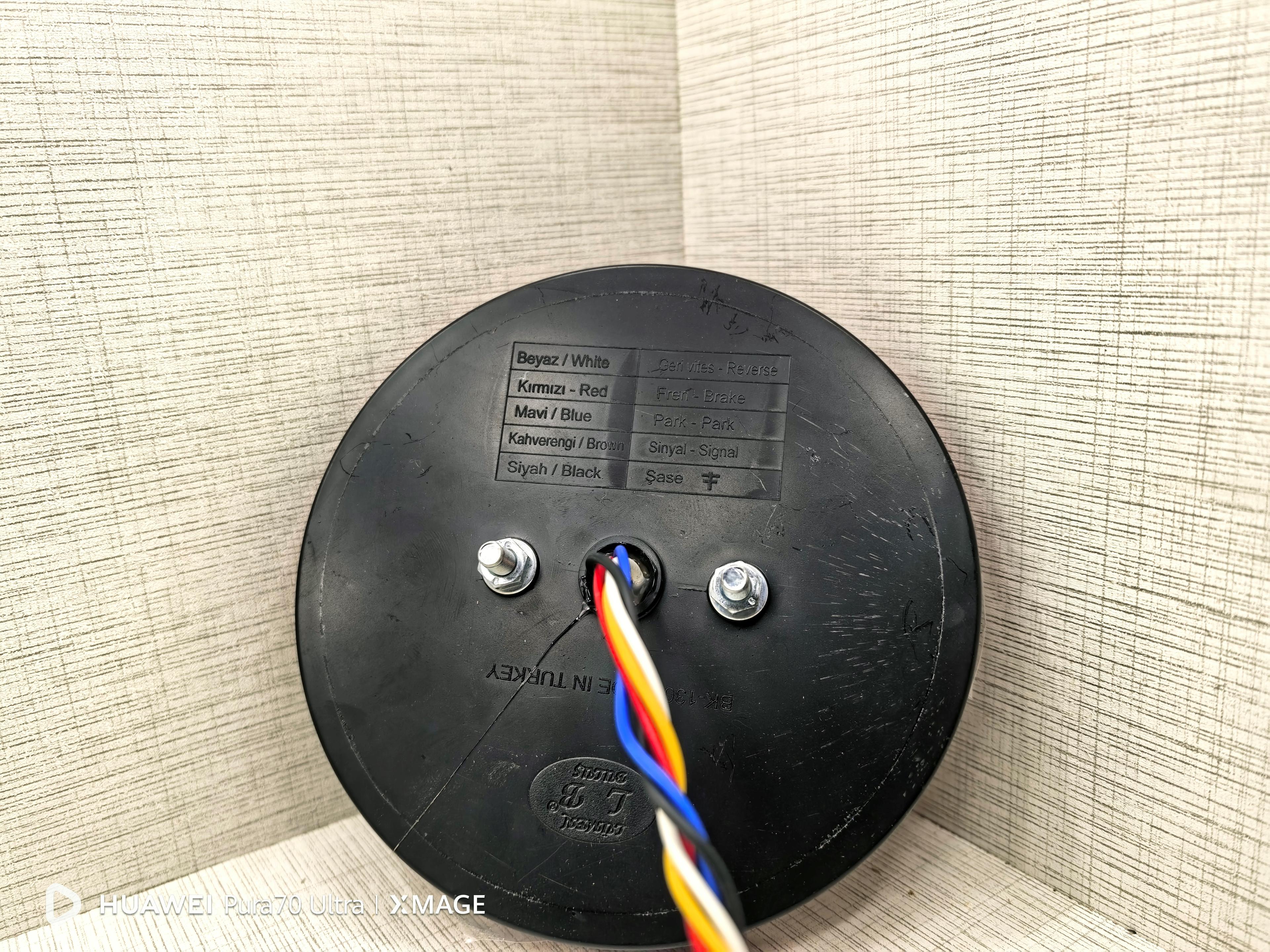 Üçler Hamburger Led Stop Lamba Yuvarlak Üçgen 24V