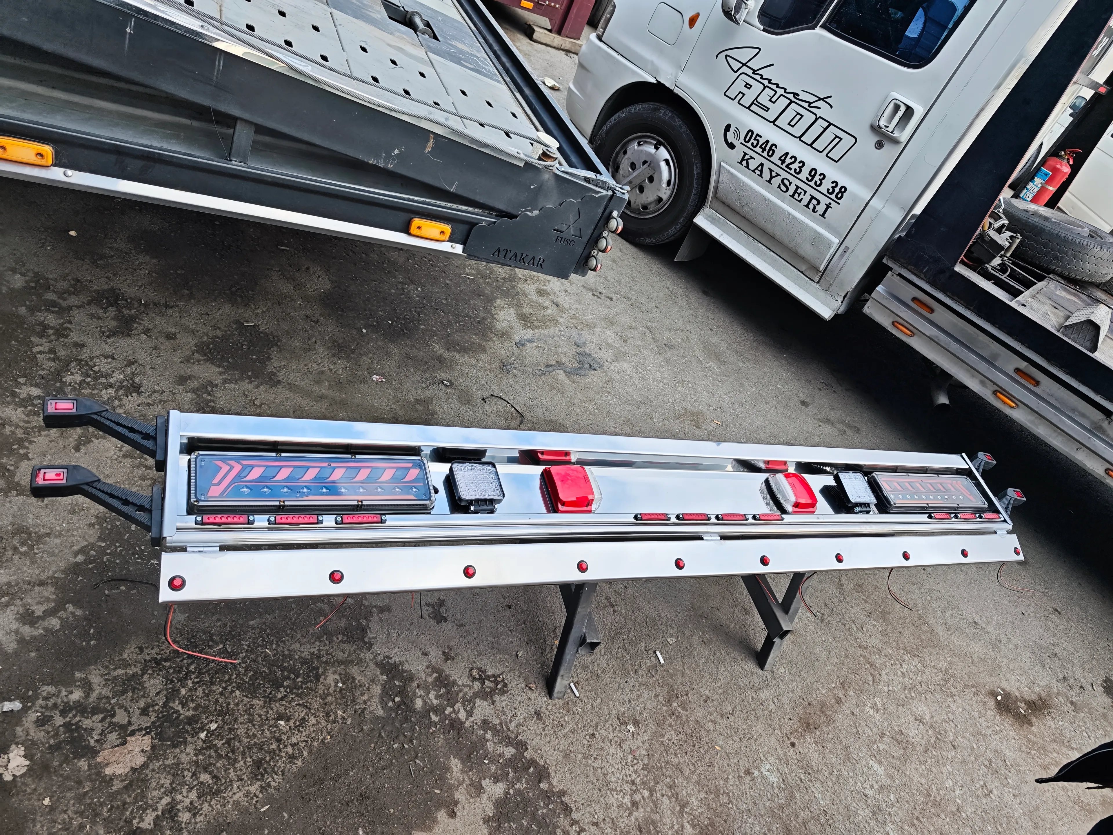 KAMYON KAMYONET DORSE TREYLER KROM TAMPON (TÜM AYDINLATMA ÜRÜNLERİ DAHİL DOLU SET, TIR VE AĞIR VASITALARA UYUMLU)