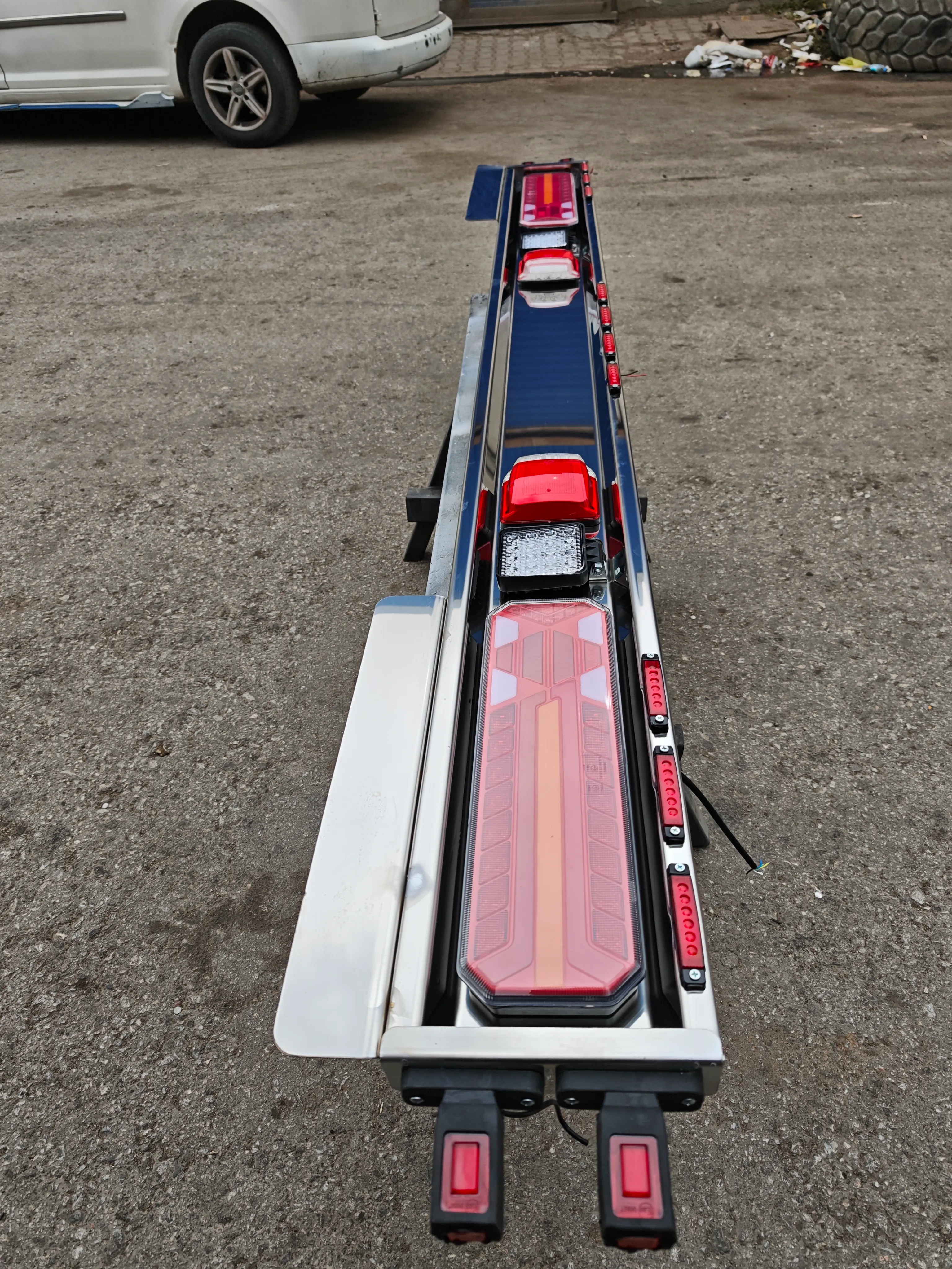 KAMYON KAMYONET DORSE TREYLER KROM TAMPON (TÜM AYDINLATMA ÜRÜNLERİ DAHİL DOLU SET, TIR VE AĞIR VASITALARA UYUMLU)