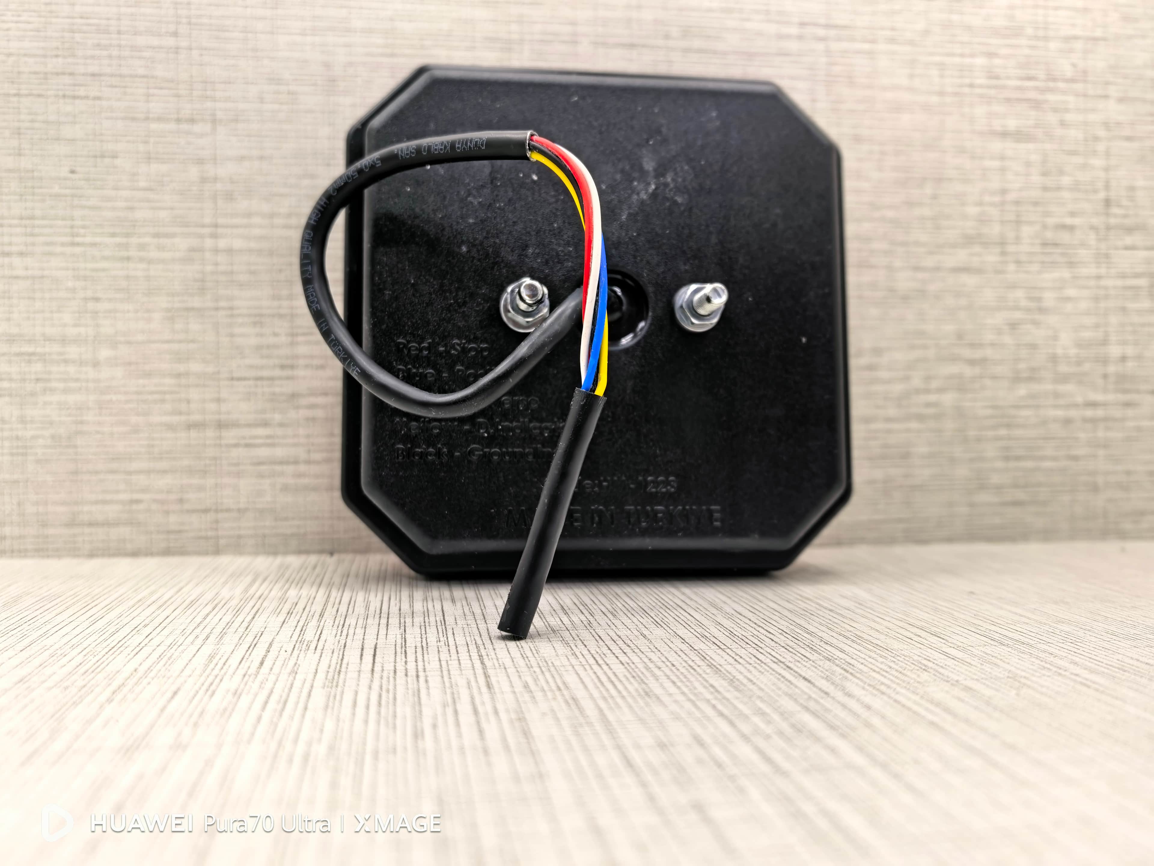 Neon LED Stop Lambası Kare Hamburger Angel Model 12-24V