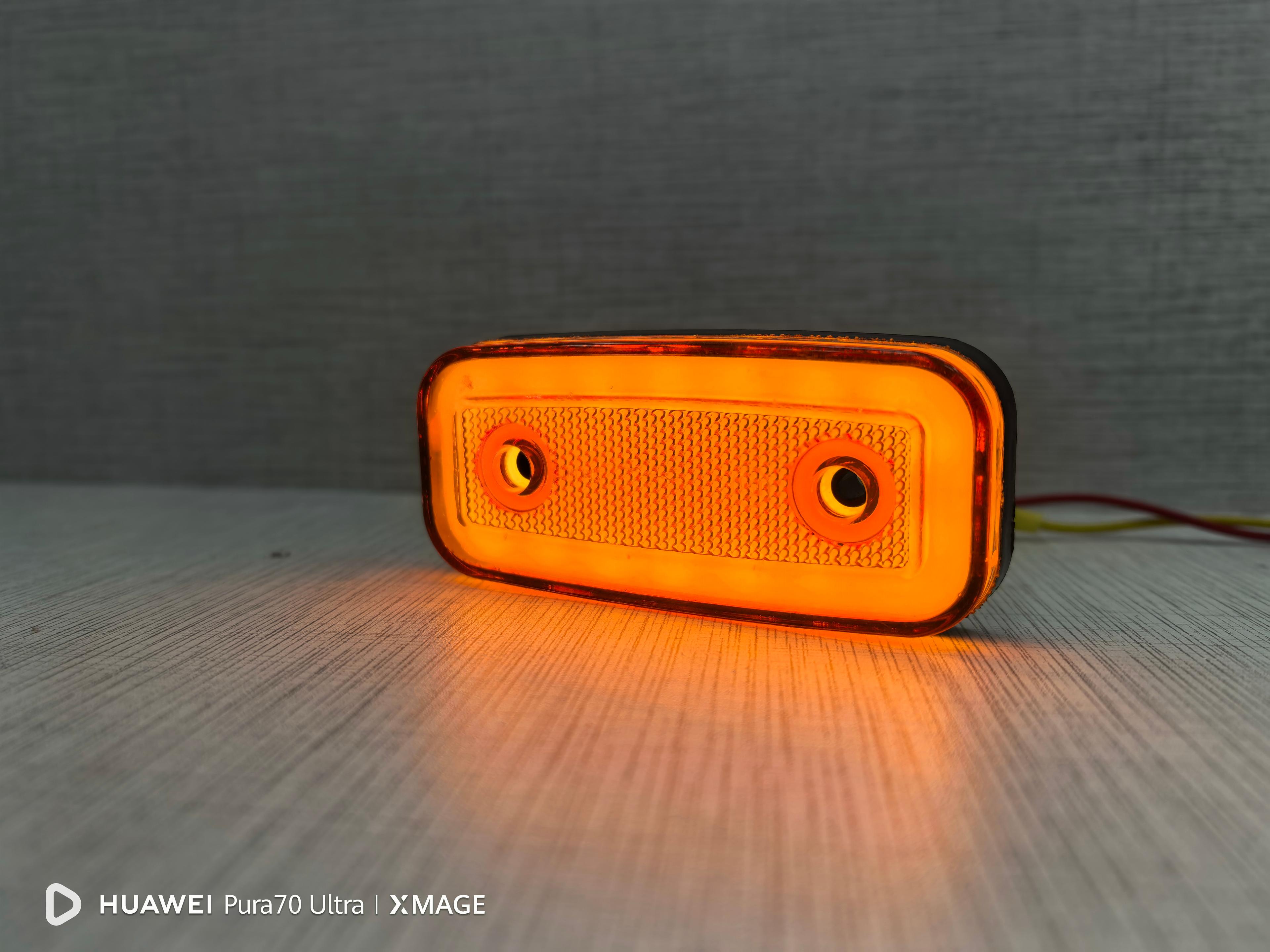 Kare Neon Dorse Led Sarı 12-24V