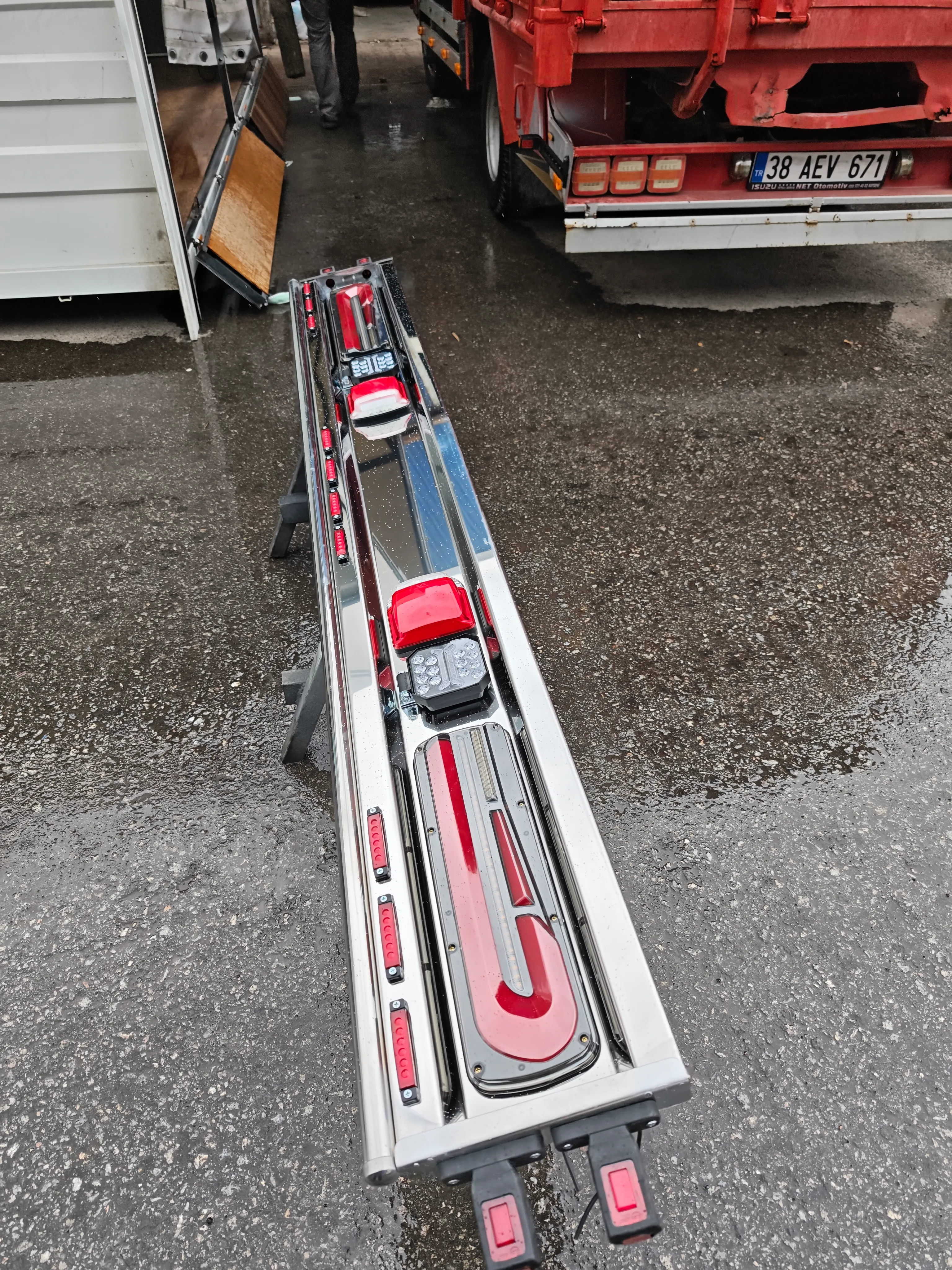 KAMYON KAMYONET DORSE TREYLER KROM TAMPON (TÜM AYDINLATMA ÜRÜNLERİ DAHİL DOLU SET, TIR VE AĞIR VASITALARA UYUMLU)