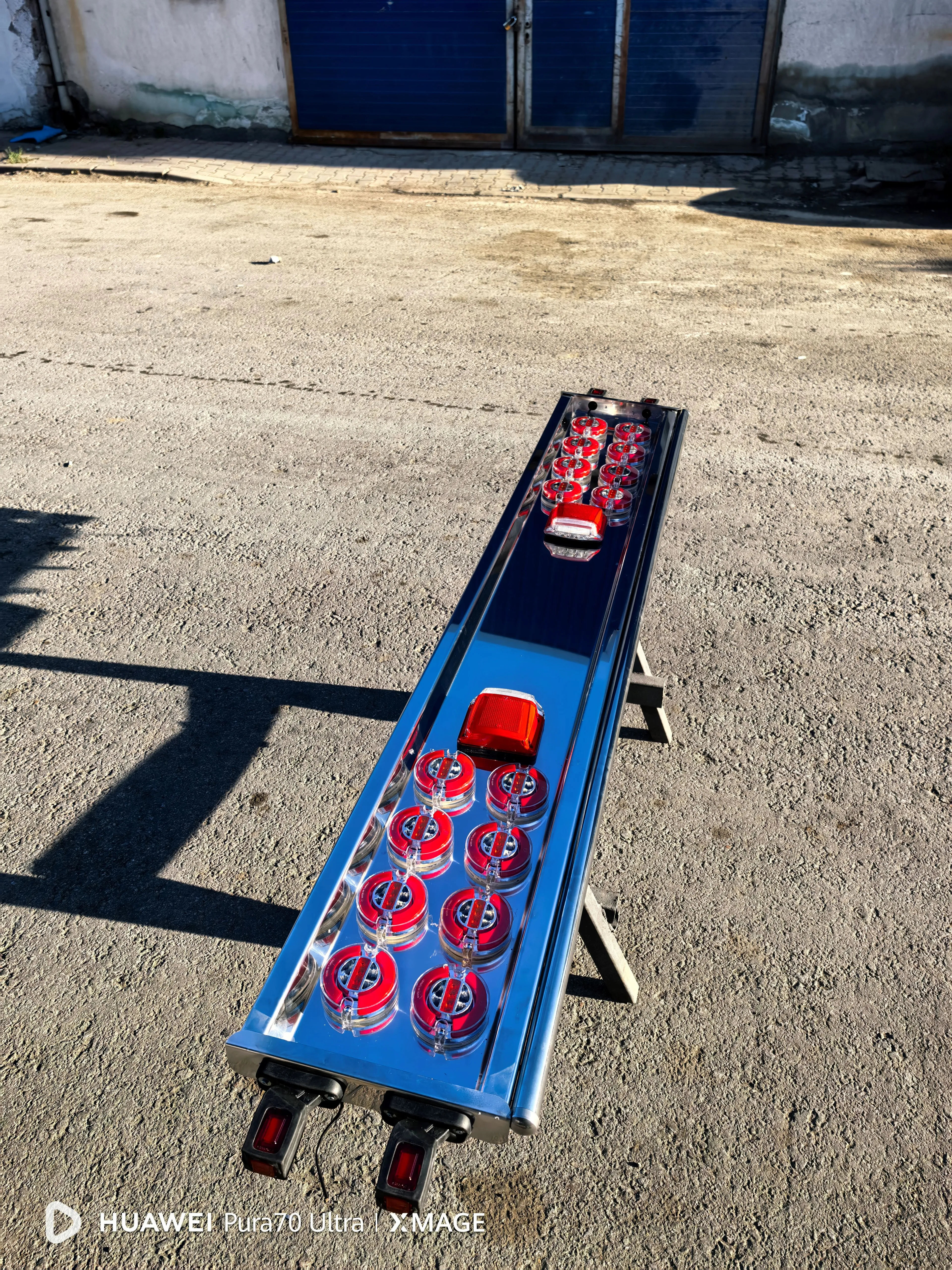 Kamyon ve Kamyonetlere Uyumlu Mini Çiftli Borulu Krom Tampon (Tüm Aydınlatma Ürünleri Dahil)