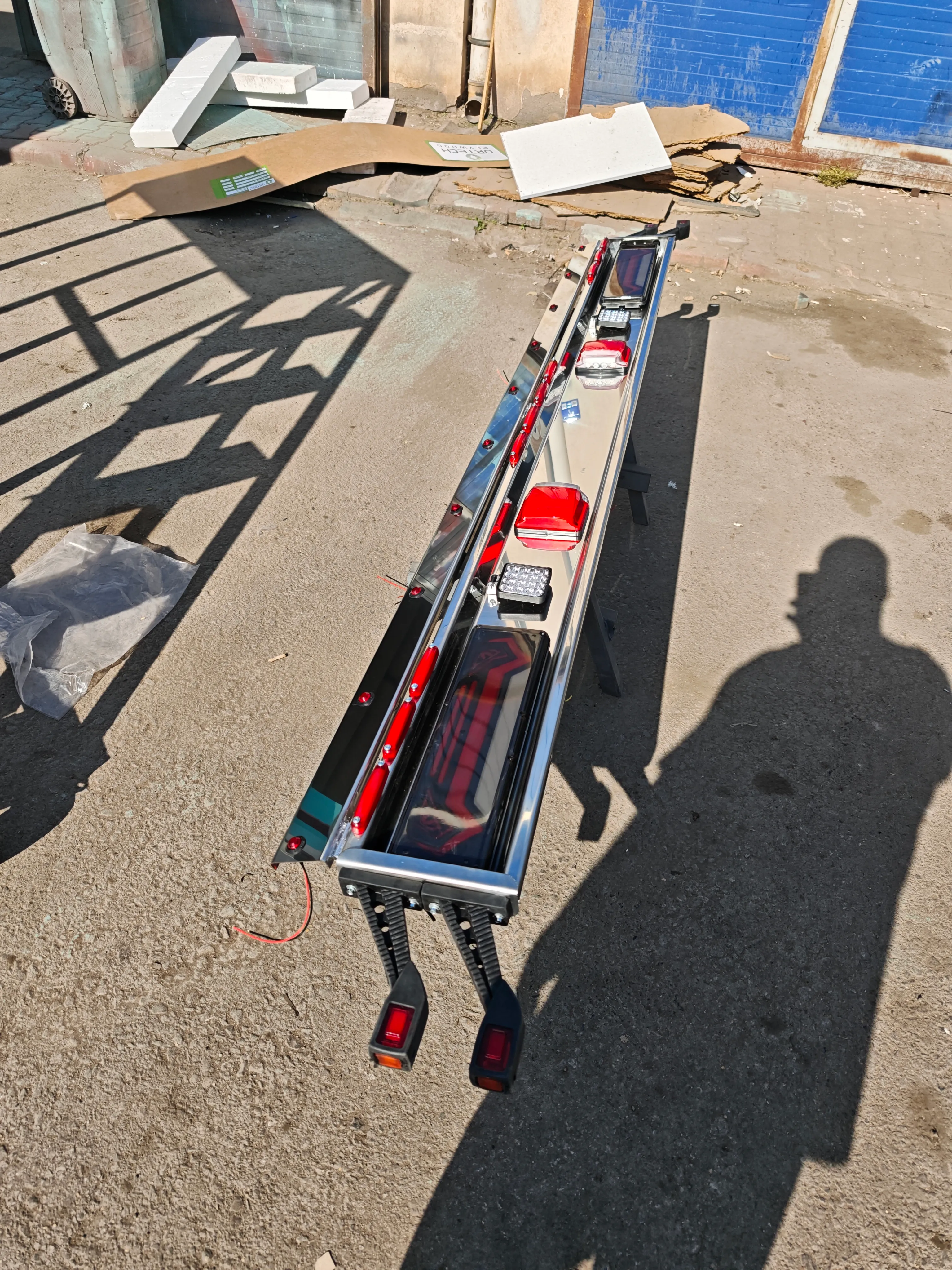 KAMYON KAMYONET DORSE TREYLER KROM TAMPON (TÜM AYDINLATMA ÜRÜNLERİ DAHİL DOLU SET, TIR VE AĞIR VASITALARA UYUMLU)