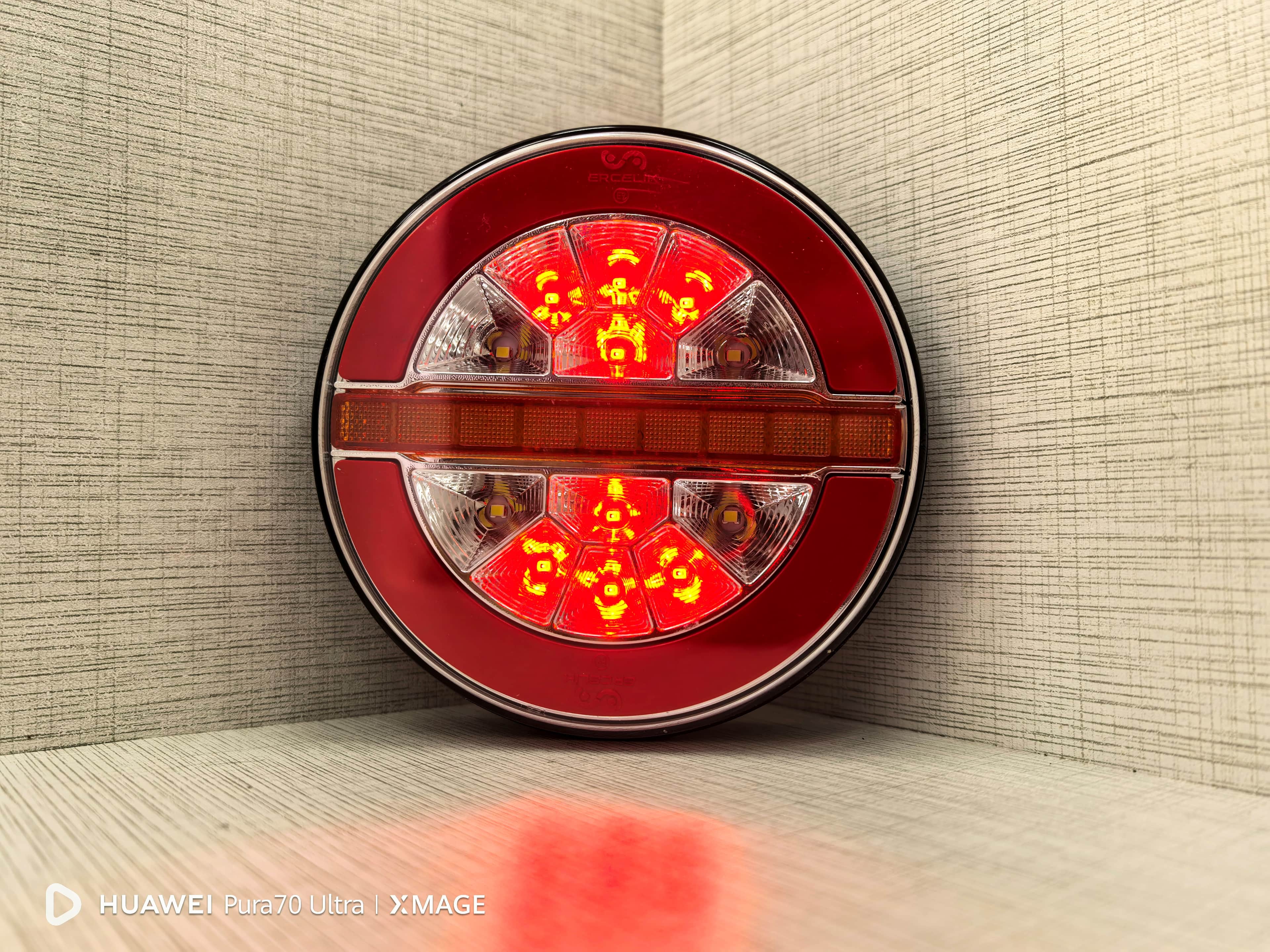 Neon LED Stop Lambası Hamburger WM Seri 12V