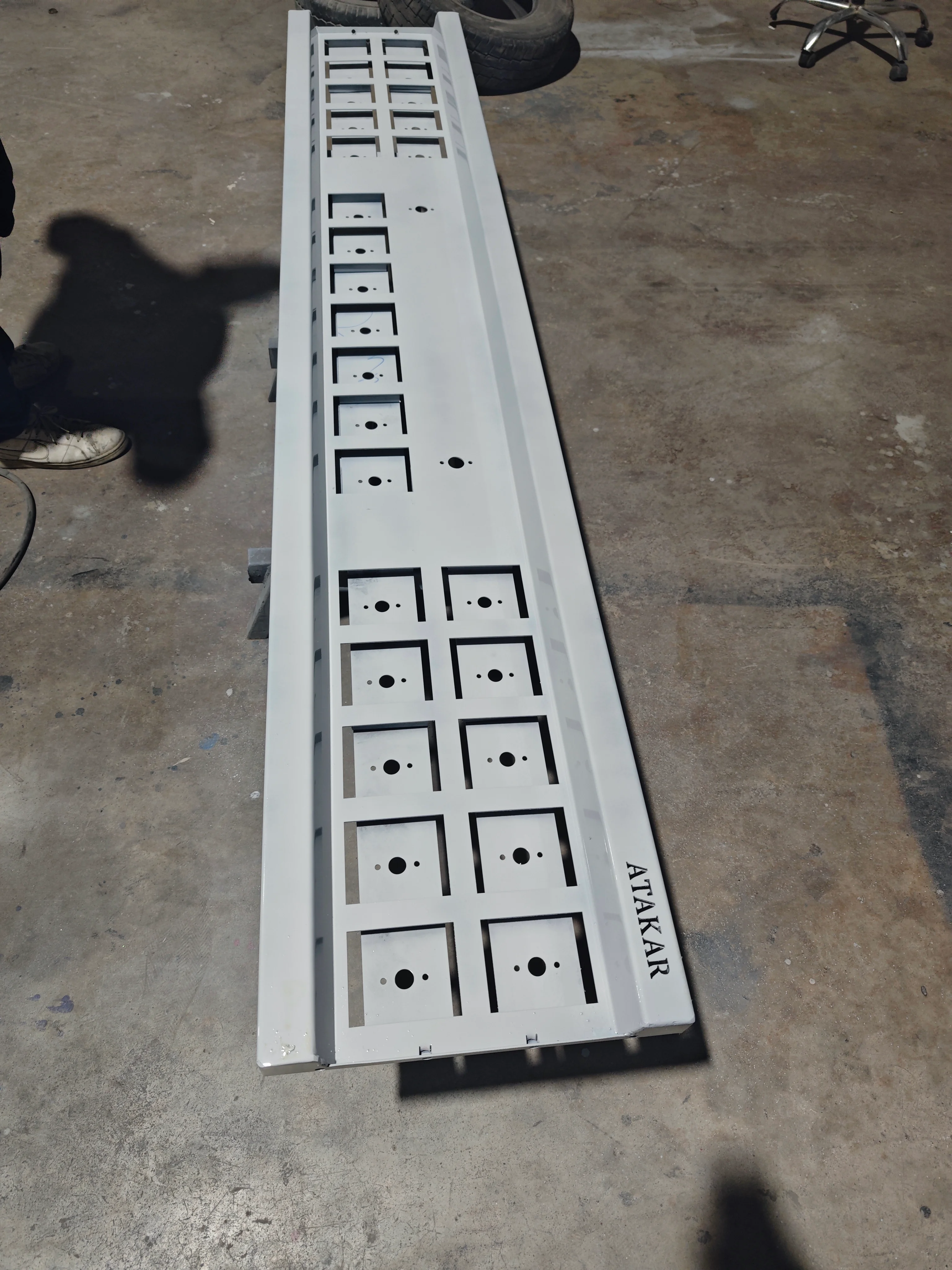 Hollanda Stili Tampon Gümüş Gri Renk (Tüm Aydınlatma Ürünleri Dahil ''Stop Lambaları Notto Markalıdır'')