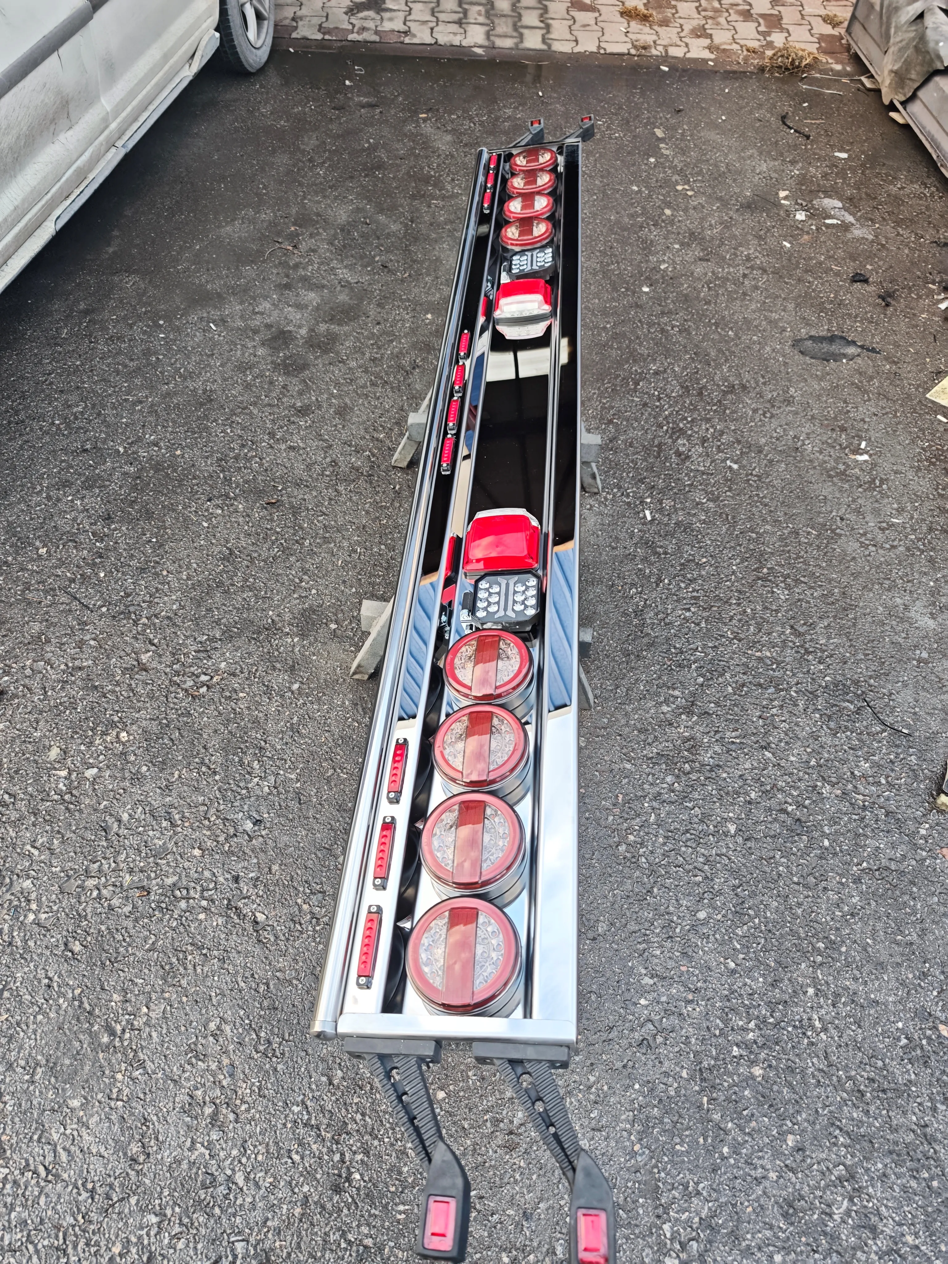 KAMYON KAMYONET DORSE TREYLER KROM TAMPON (TÜM AYDINLATMA ÜRÜNLERİ DAHİL DOLU SET, TIR VE AĞIR VASITALARA UYUMLU)