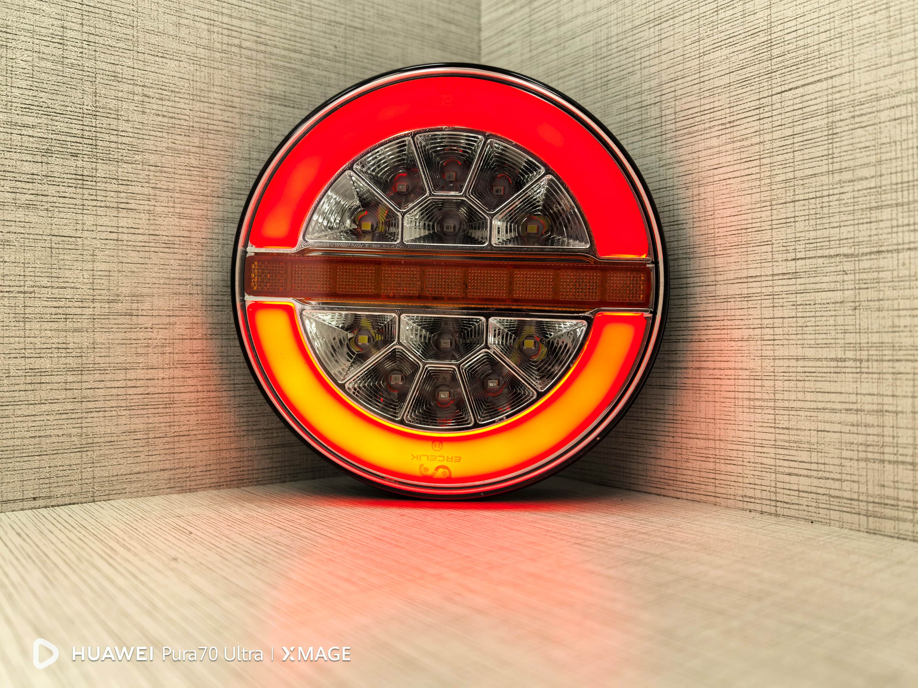 Neon LED Stop Lambası Hamburger WM Seri 24V