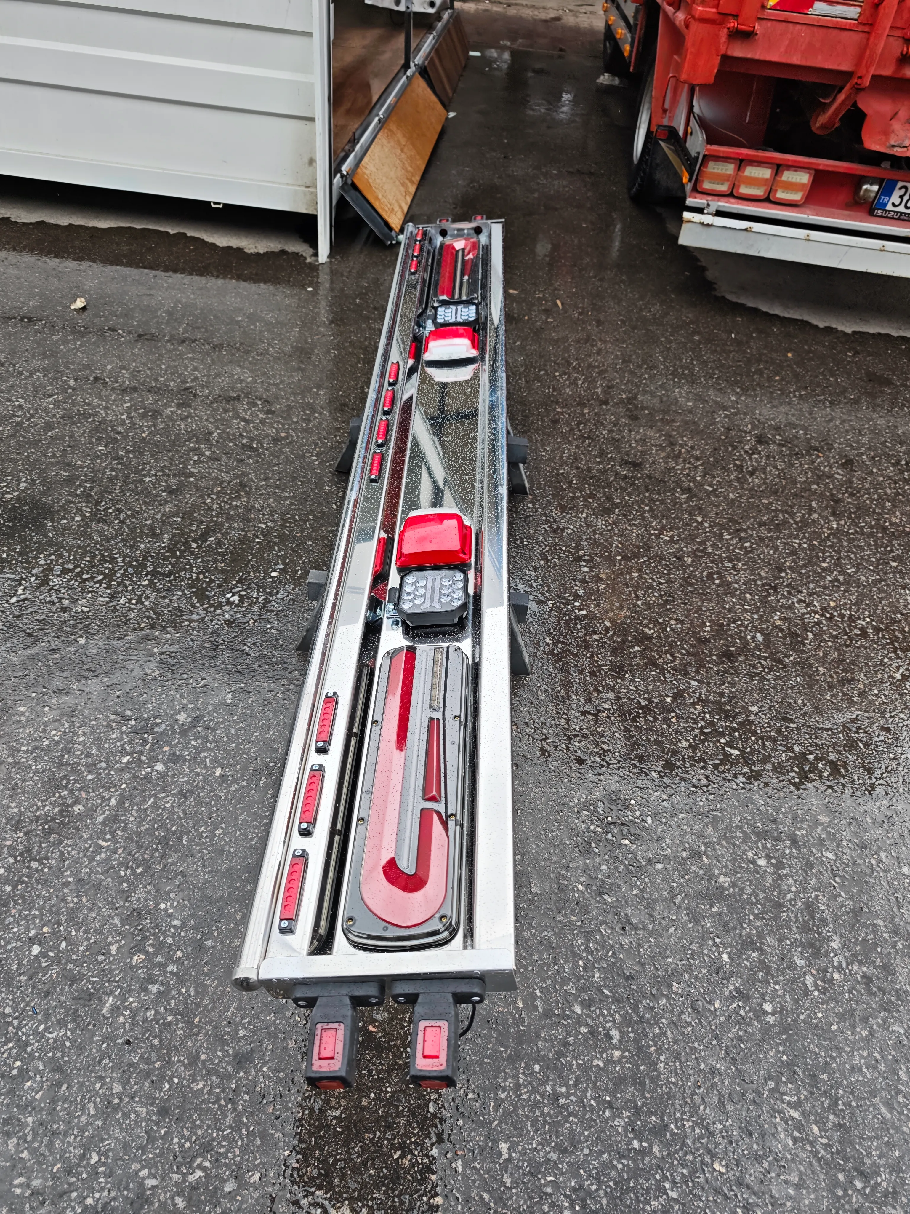 KAMYON KAMYONET DORSE TREYLER KROM TAMPON (TÜM AYDINLATMA ÜRÜNLERİ DAHİL DOLU SET, TIR VE AĞIR VASITALARA UYUMLU)