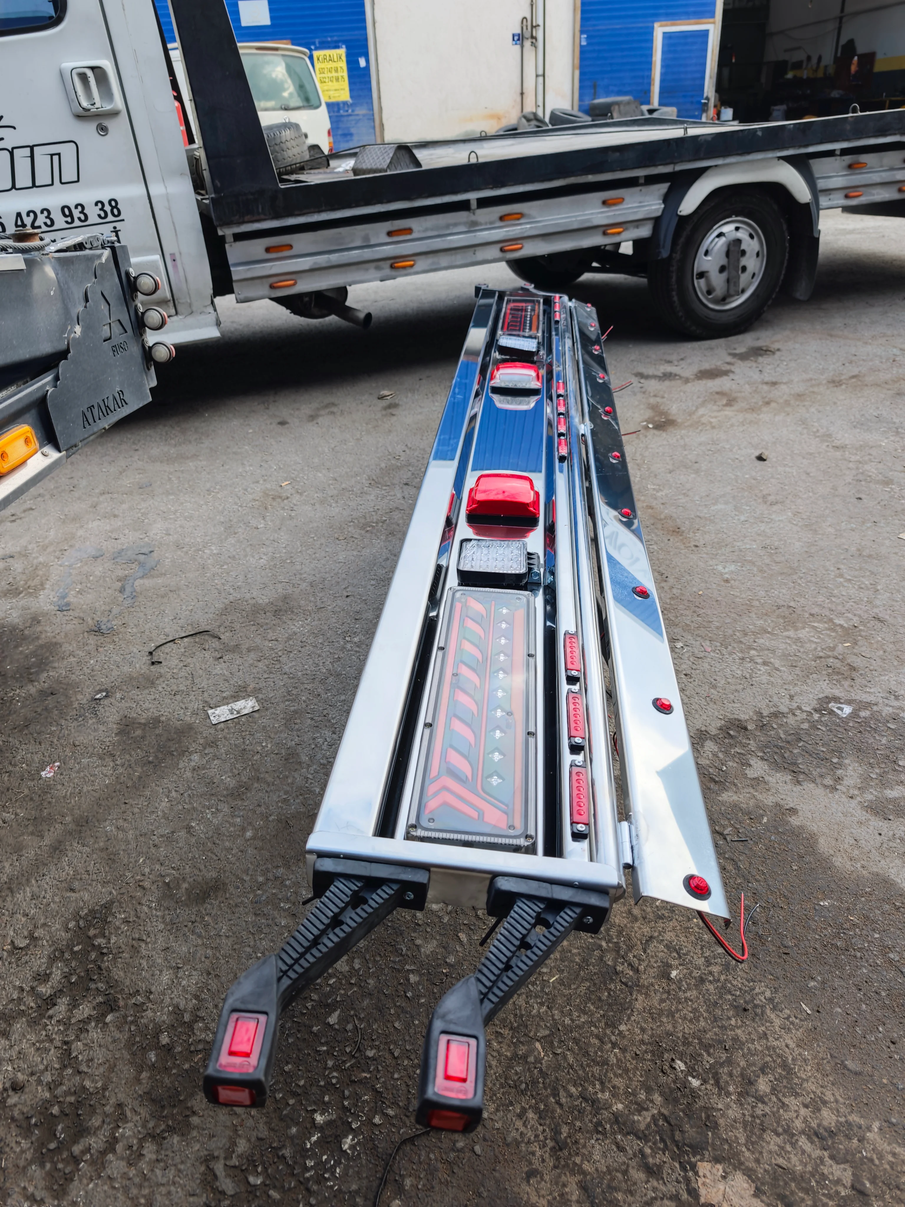 KAMYON KAMYONET DORSE TREYLER KROM TAMPON (TÜM AYDINLATMA ÜRÜNLERİ DAHİL DOLU SET, TIR VE AĞIR VASITALARA UYUMLU)