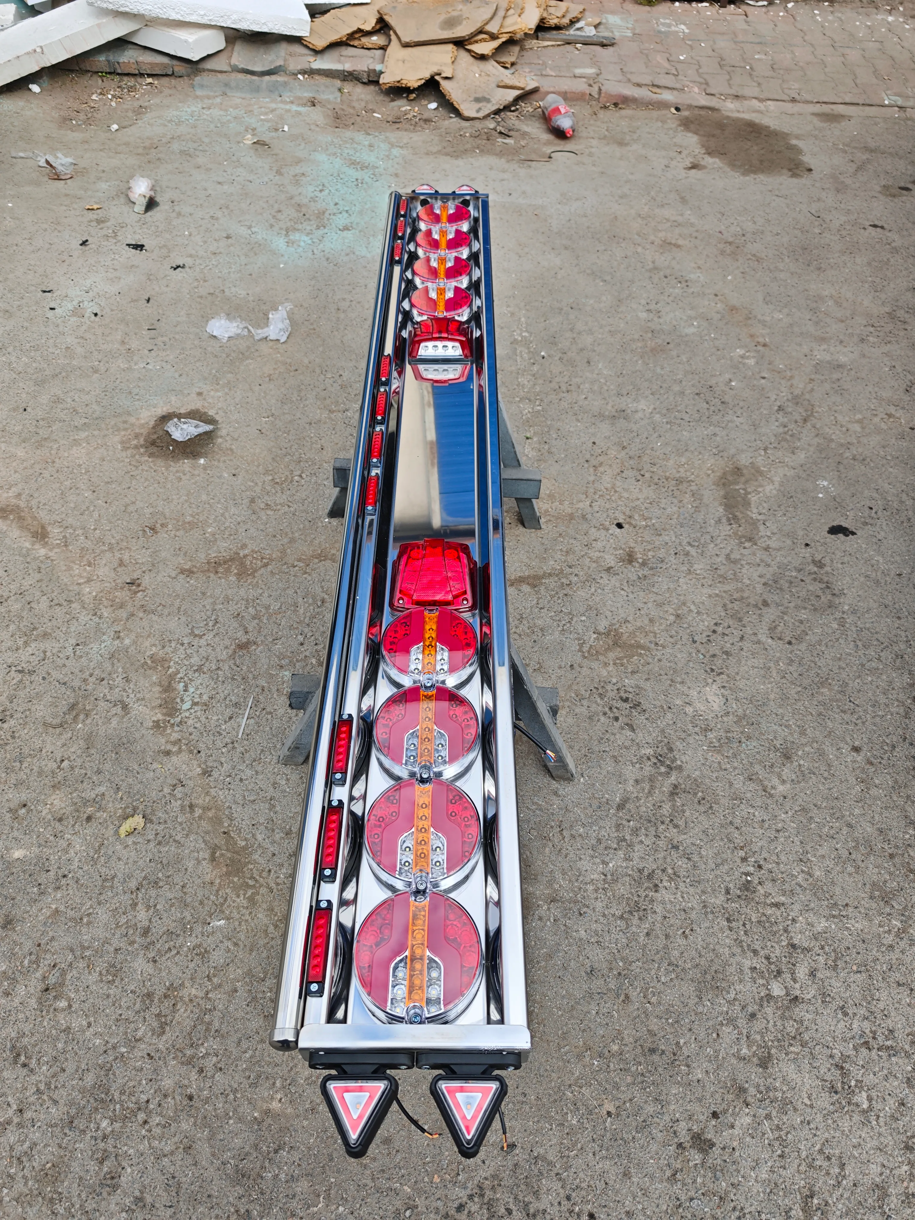 KAMYON KAMYONET DORSE TREYLER KROM TAMPON (TÜM AYDINLATMA ÜRÜNLERİ DAHİL DOLU SET, TIR VE AĞIR VASITALARA UYUMLU)