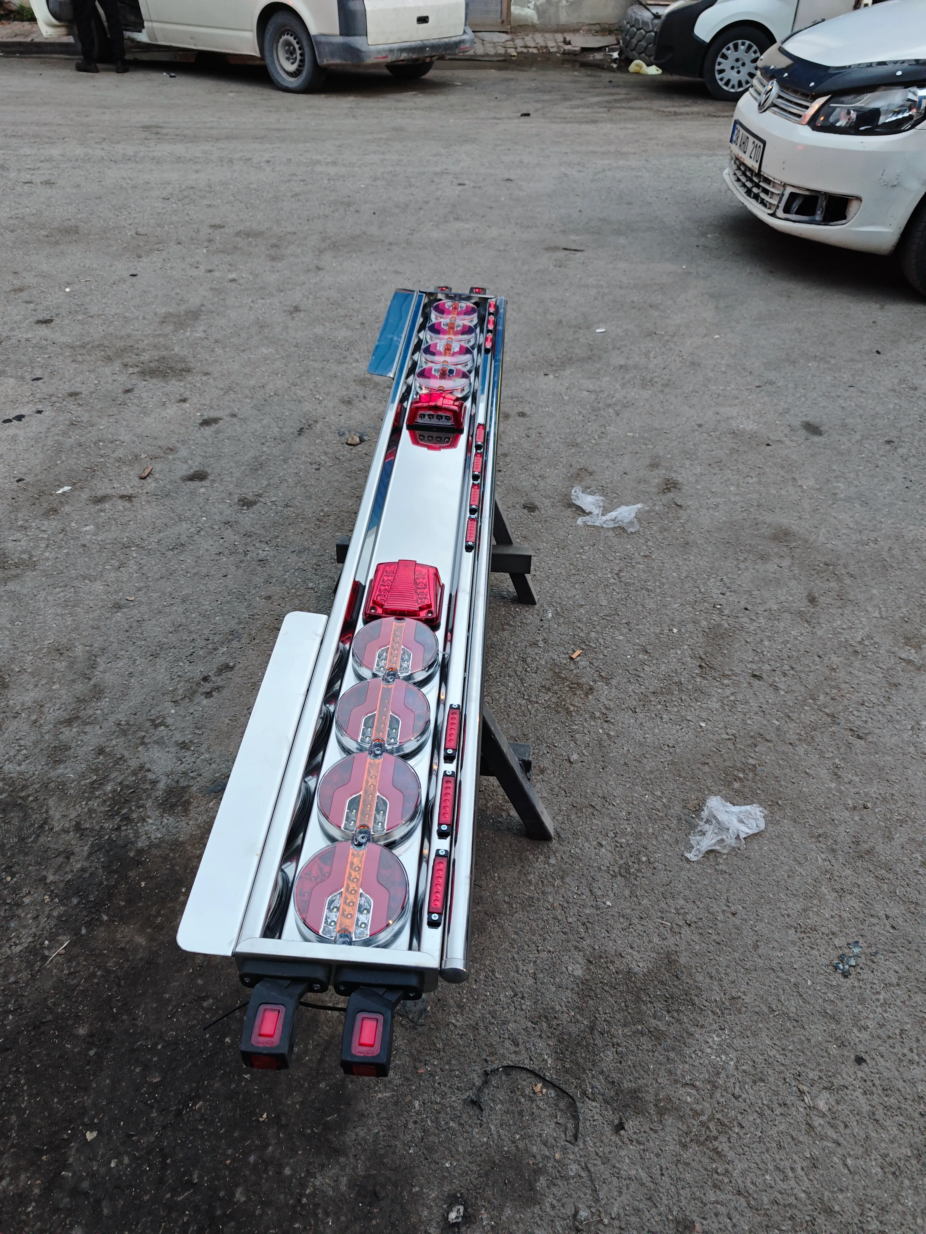 KAMYON KAMYONET DORSE TREYLER KROM TAMPON (TÜM AYDINLATMA ÜRÜNLERİ DAHİL DOLU SET, TIR VE AĞIR VASITALARA UYUMLU)