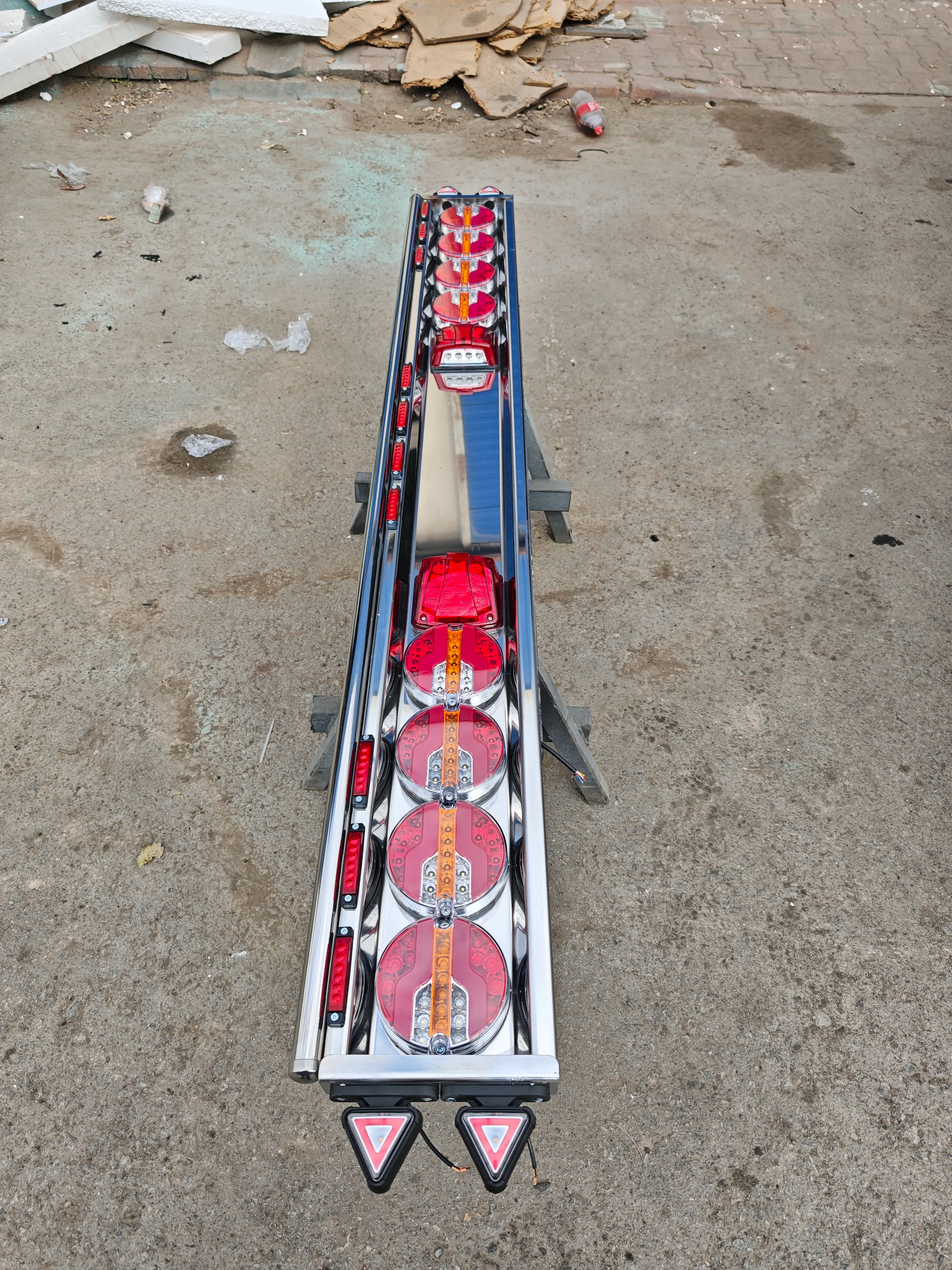 KAMYON KAMYONET DORSE TREYLER KROM TAMPON (TÜM AYDINLATMA ÜRÜNLERİ DAHİL DOLU SET, TIR VE AĞIR VASITALARA UYUMLU)