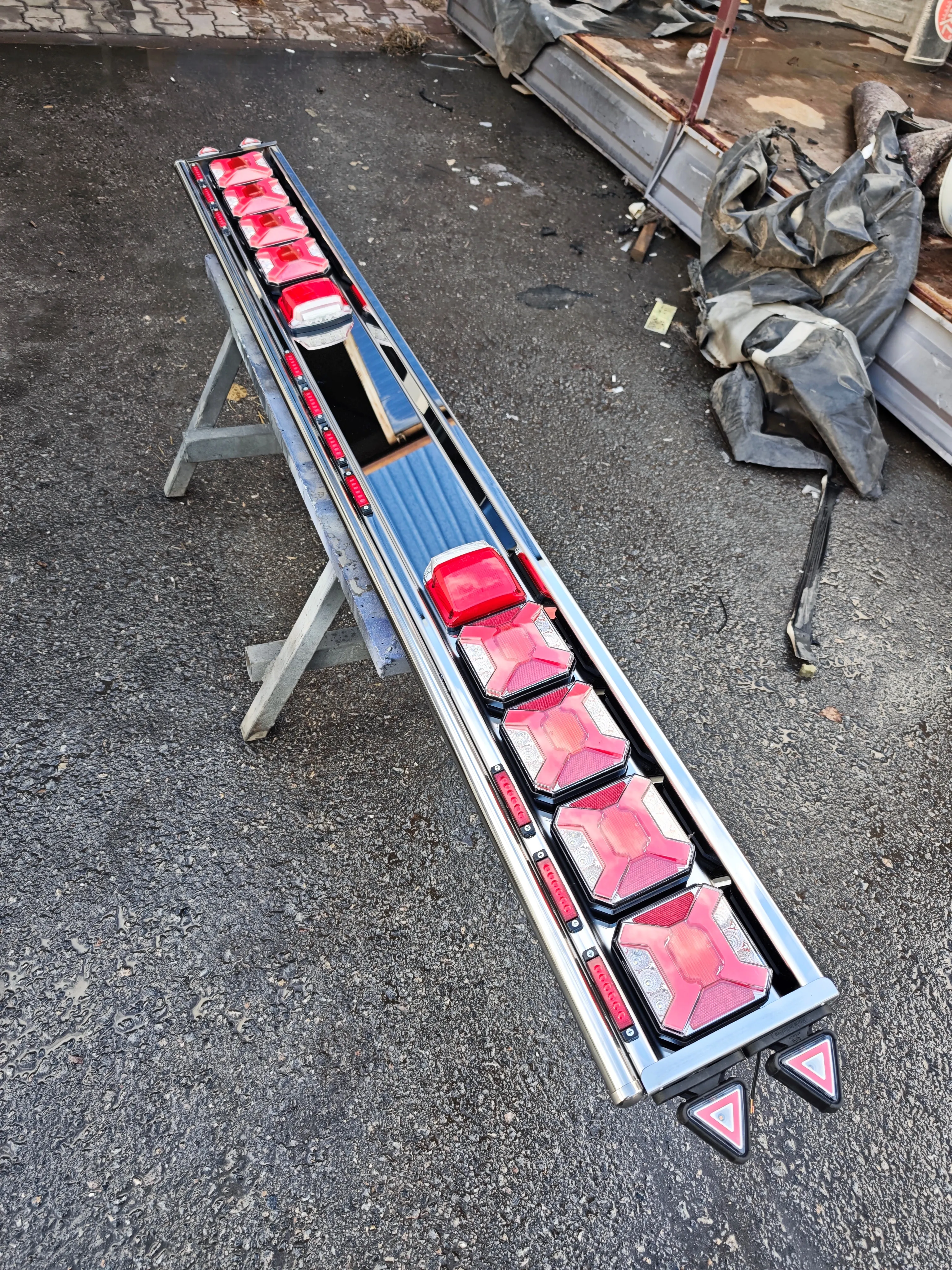 KAMYON KAMYONET DORSE TREYLER KROM TAMPON (TÜM AYDINLATMA ÜRÜNLERİ DAHİL DOLU SET, TIR VE AĞIR VASITALARA UYUMLU)