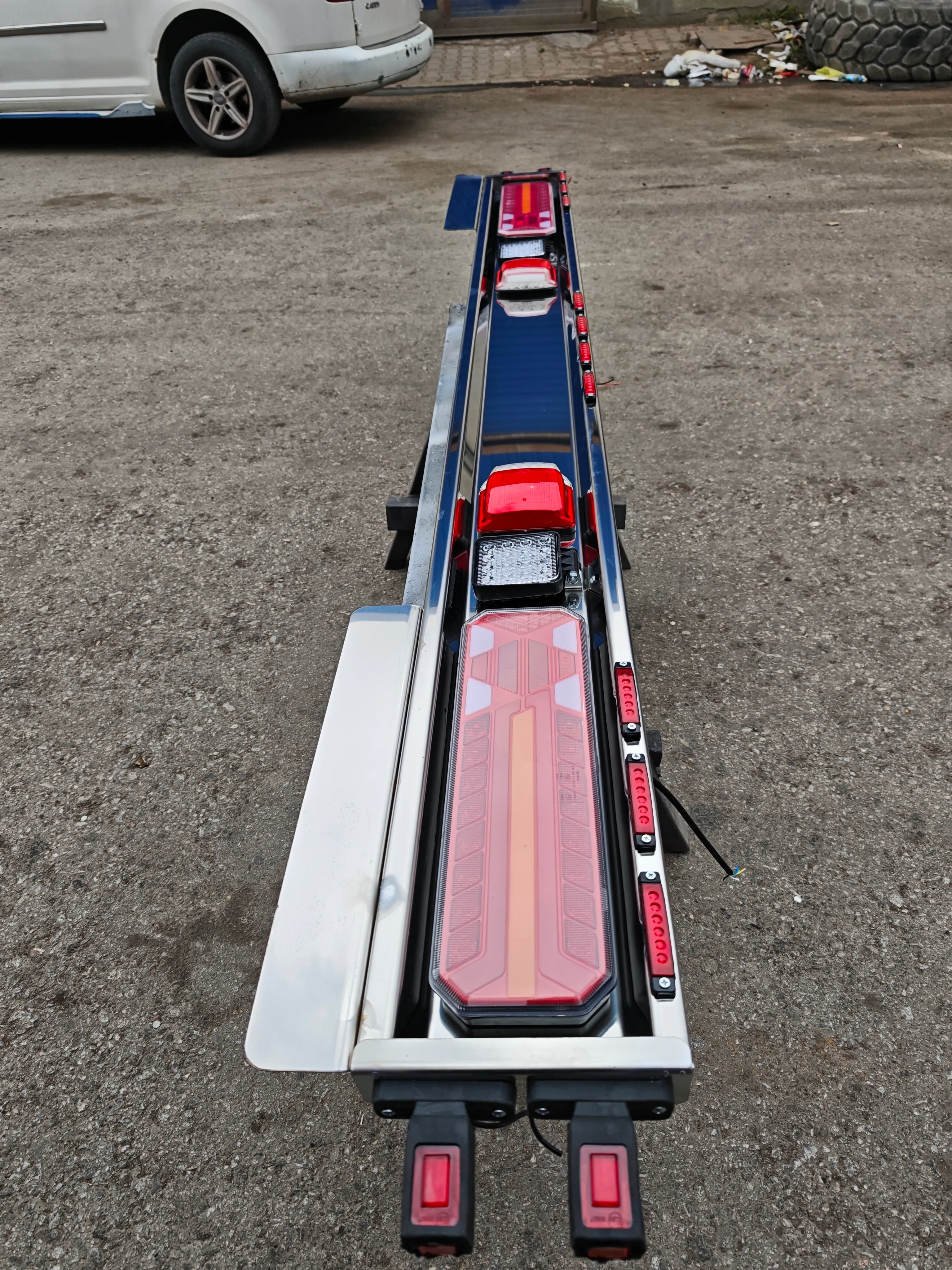 KAMYON KAMYONET DORSE TREYLER KROM TAMPON (TÜM AYDINLATMA ÜRÜNLERİ DAHİL DOLU SET, TIR VE AĞIR VASITALARA UYUMLU)