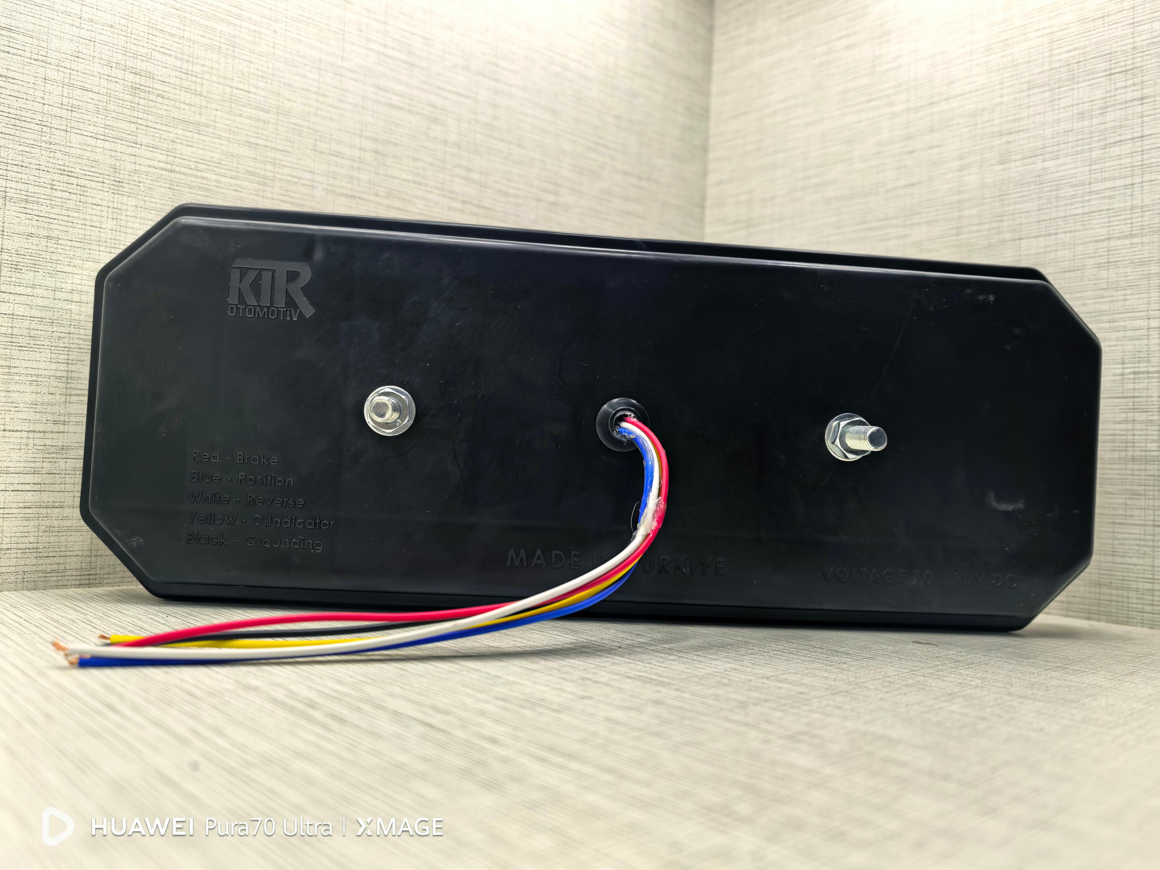 Neon Led Stop Lambası Angel Model Büyük Akar Sinyalli 12-24V